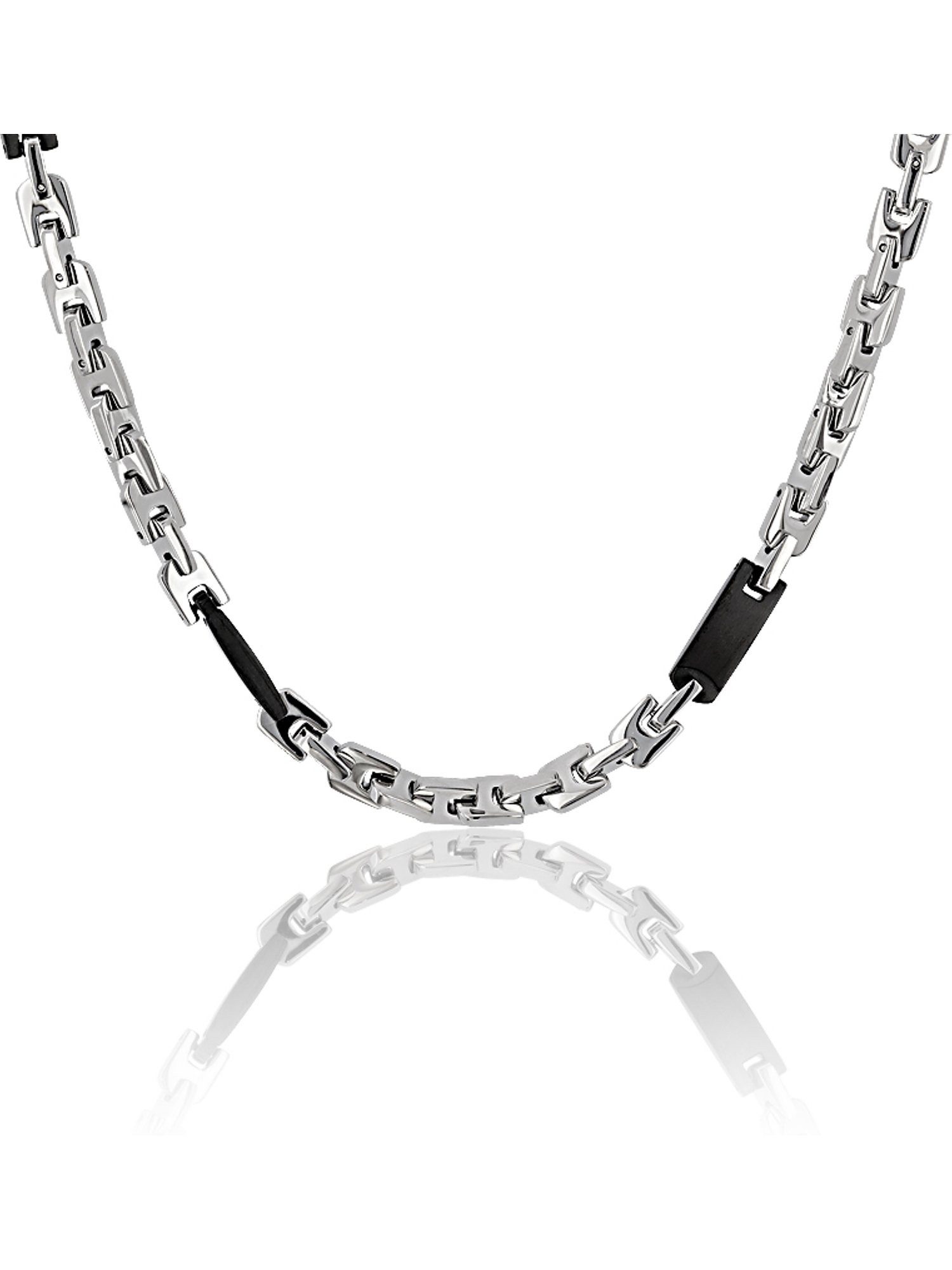 Collier FAVS Herren-Kette Edelstahl