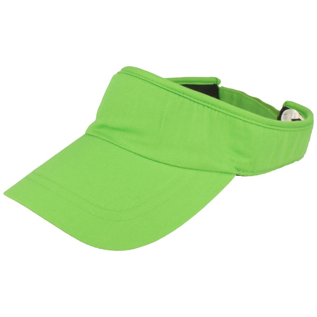 Balke Visor einfarbig mit Klettverschluss aus reiner Baumwolle