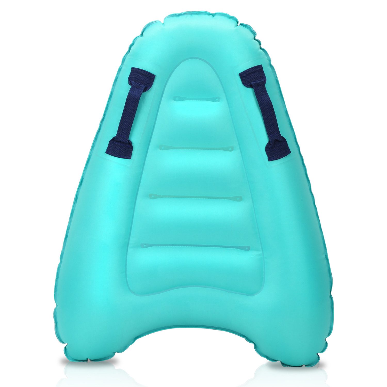 Randaco Inflatable SUP-Board Bodyboard Aufblasbares mit Griffen,Tragbares Schwimmbrett Surfboard, Mit Griff, faltbar