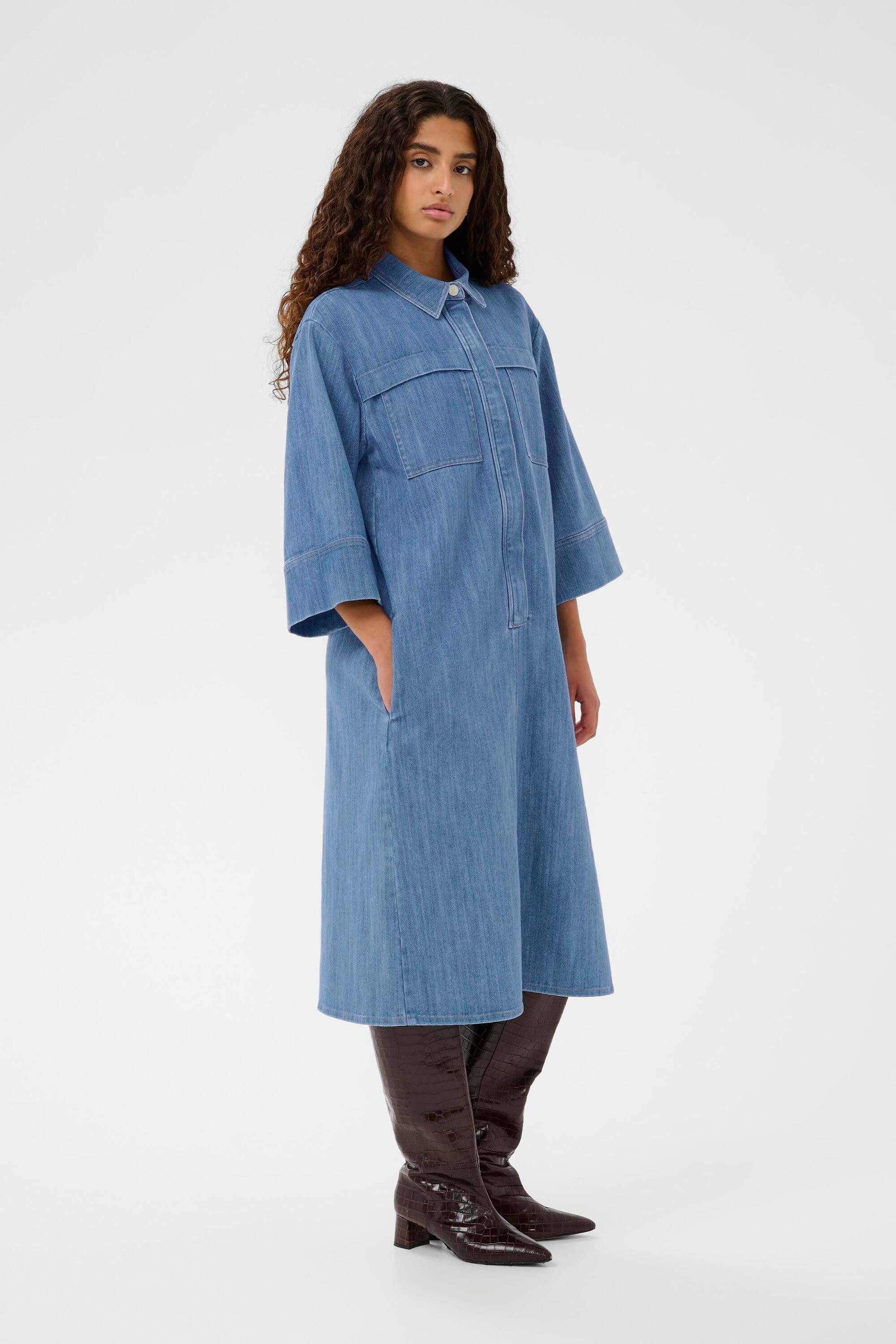 SOAKED IN LUXURY Jeanskleid Denimkleid SLNinnie