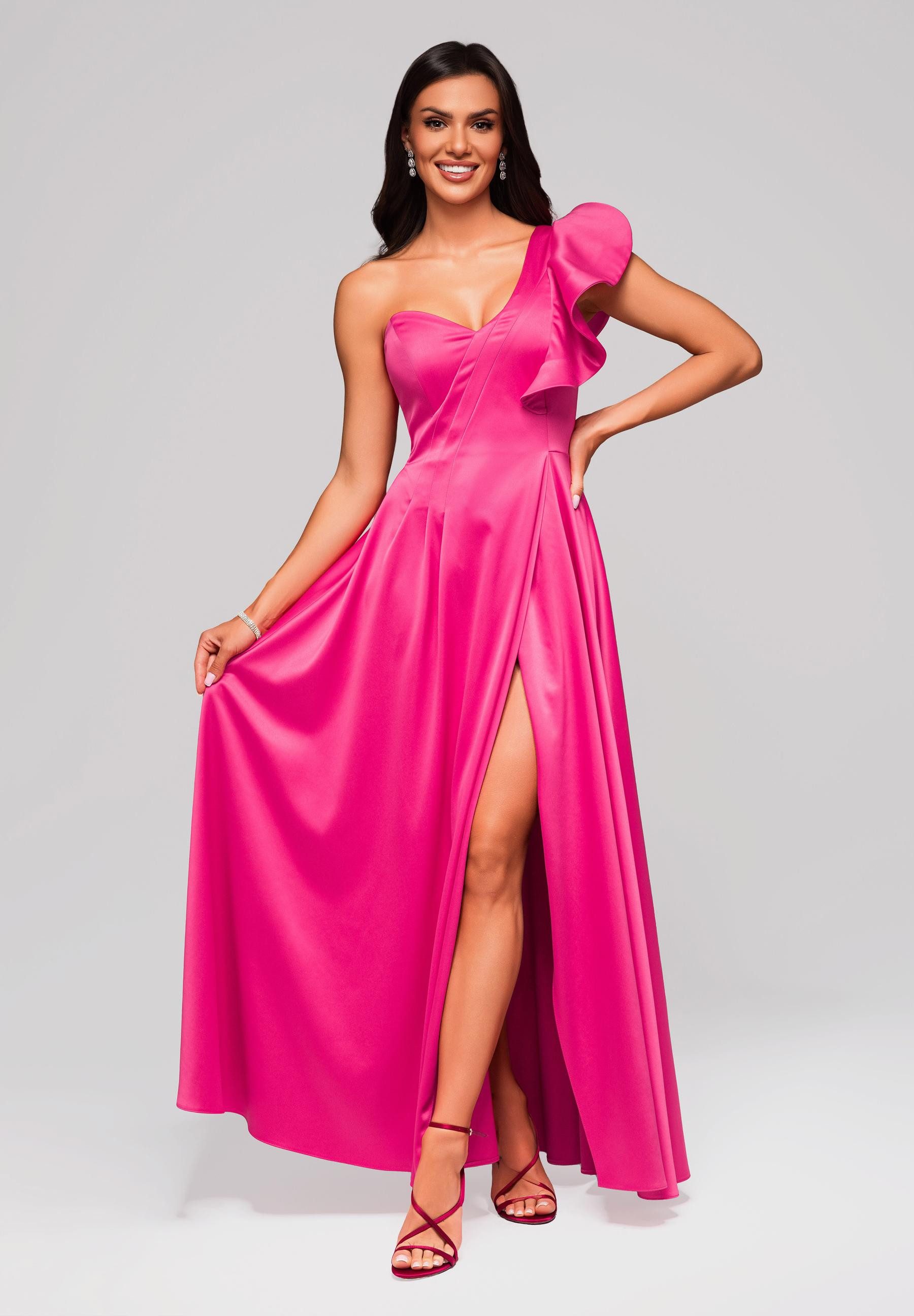 Abendkleid Atemberaubendes Abendkleid mit asymmetrischem Design