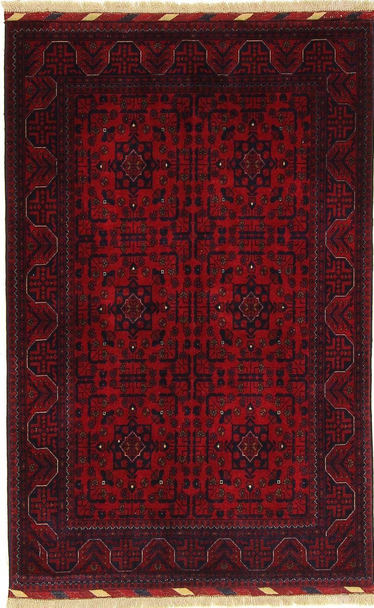 Orientteppich Khal Mohammadi Belgique 102x158 Handgeknüpfter Orientteppich, Nain Trading, rechteckig, Höhe: 6 mm
