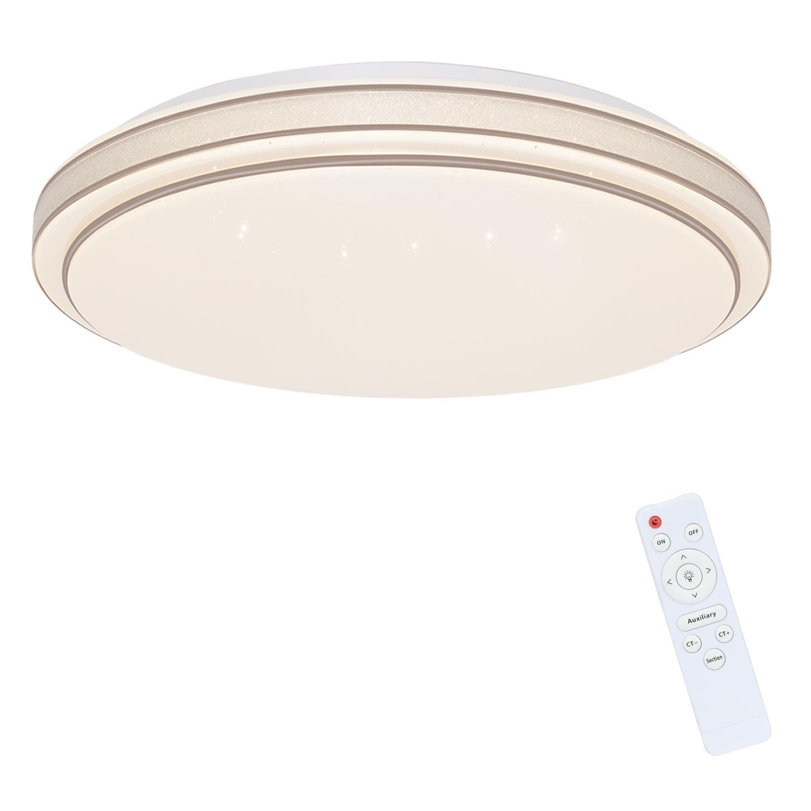 ZMH LED Deckenleuchte Wohnzimmer Deckenlampe Sternenhimmel günstig online kaufen