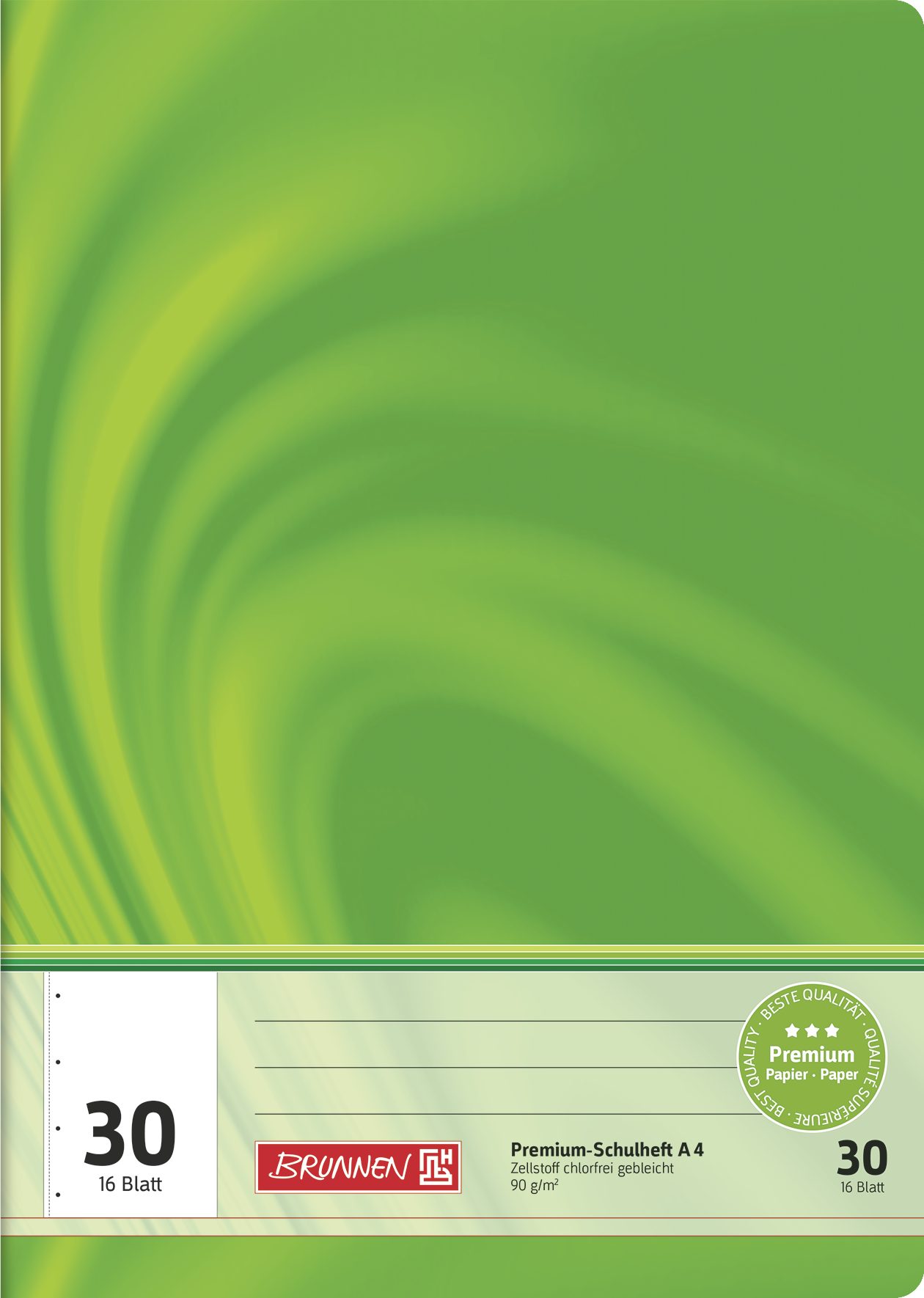Schulheft Schulheft A4 Vivendi Lin 30 blanco 16 Blatt 10-4473002 Drahtheftung