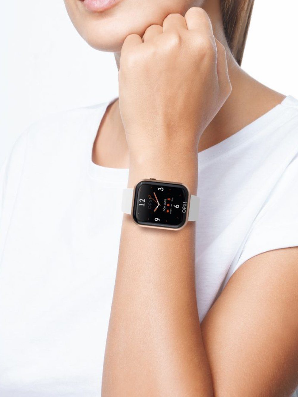 OPS! OBJECTS Quarzuhr OPS!SMART OPSSW-11 Call Smartwatch Unisex Uhr 38mm OPS!SMART OPSSW-11 Call Smartwatch Unisex Uhr 38mm