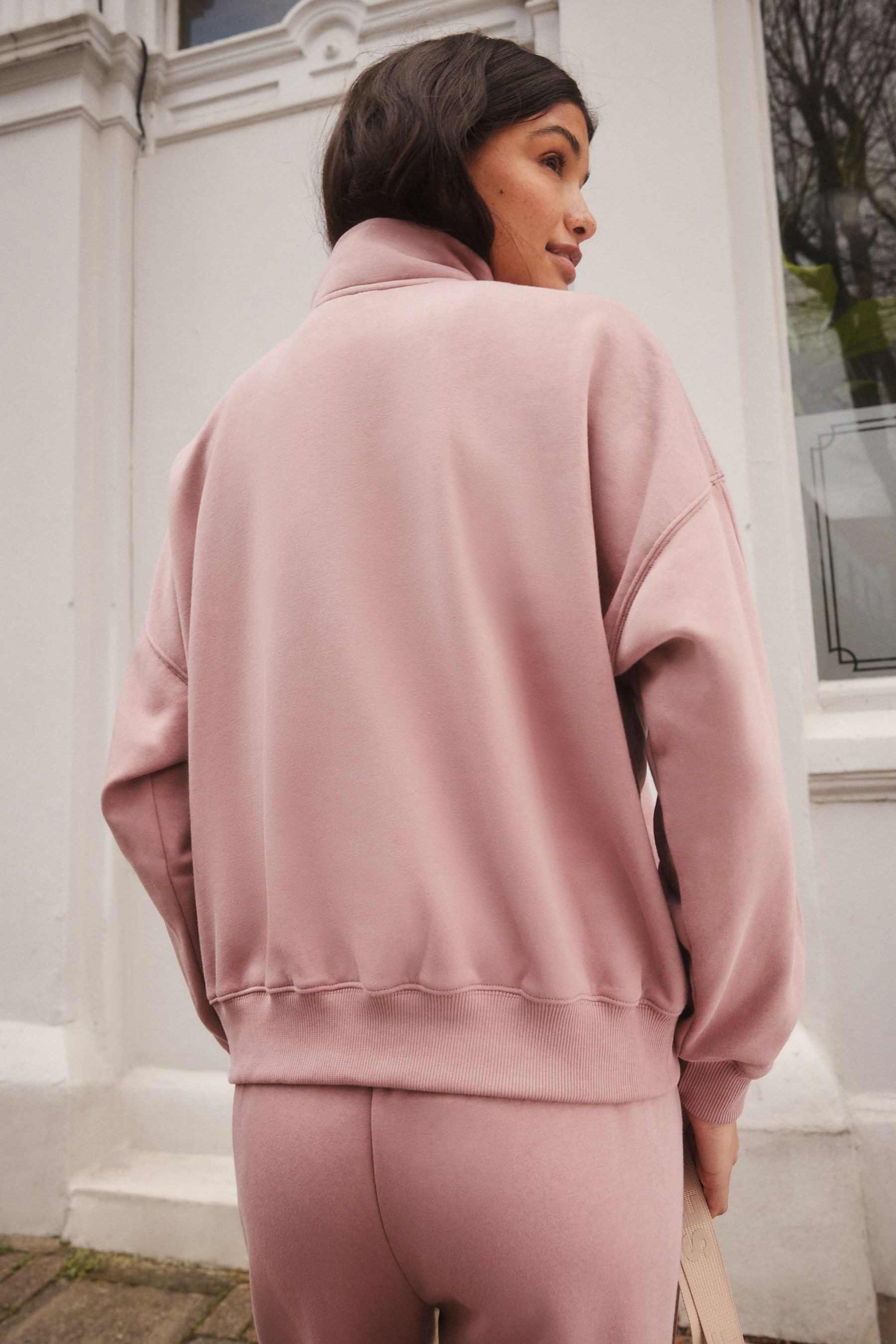self Sweater Self. Sweatshirt mit halblangem günstig online kaufen