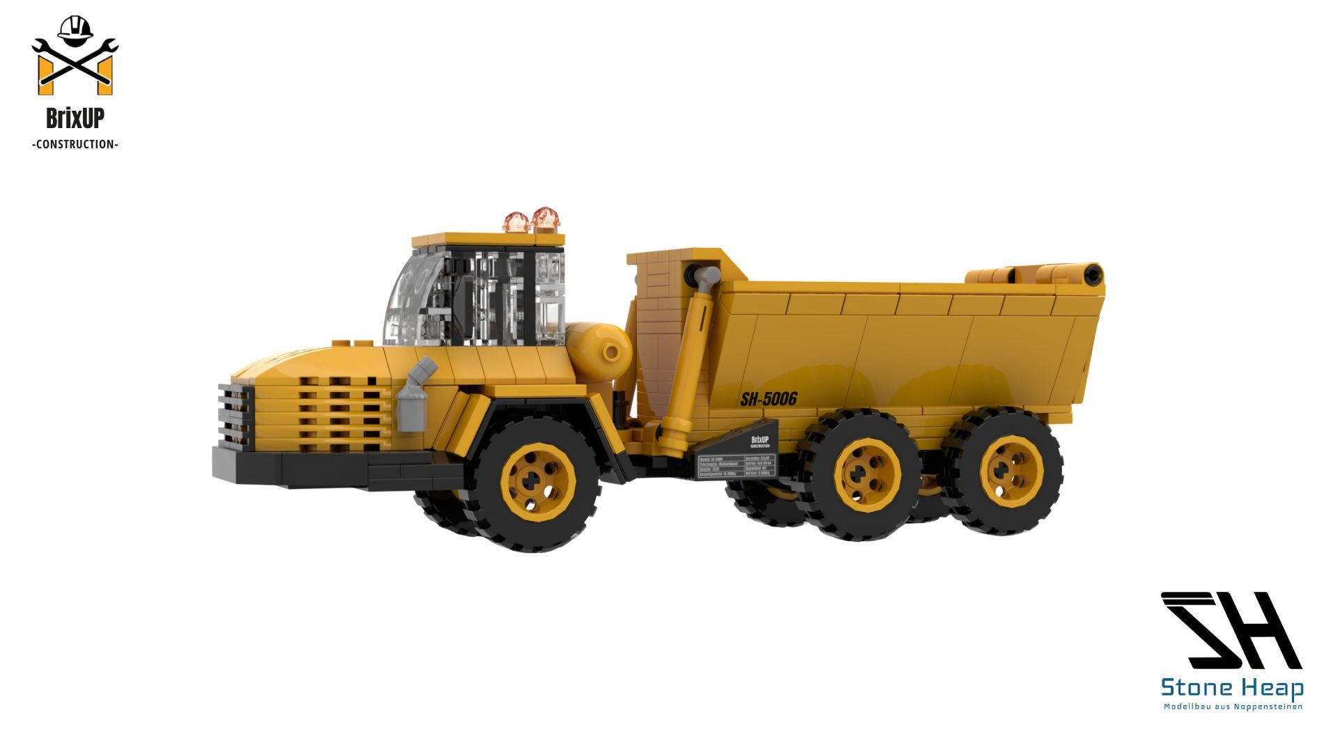 Stone Heap Stone Heap SH-5006 Muldenkipper Spielbausteine