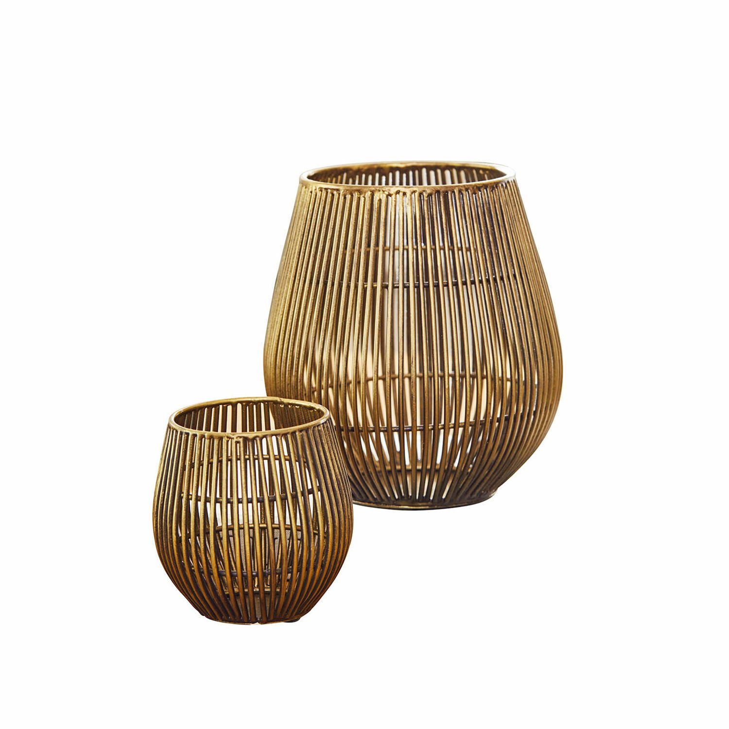 Mirabeau Windlicht Windlicht 2er Set Pontarino antikmessing (2er Set, 2er S günstig online kaufen