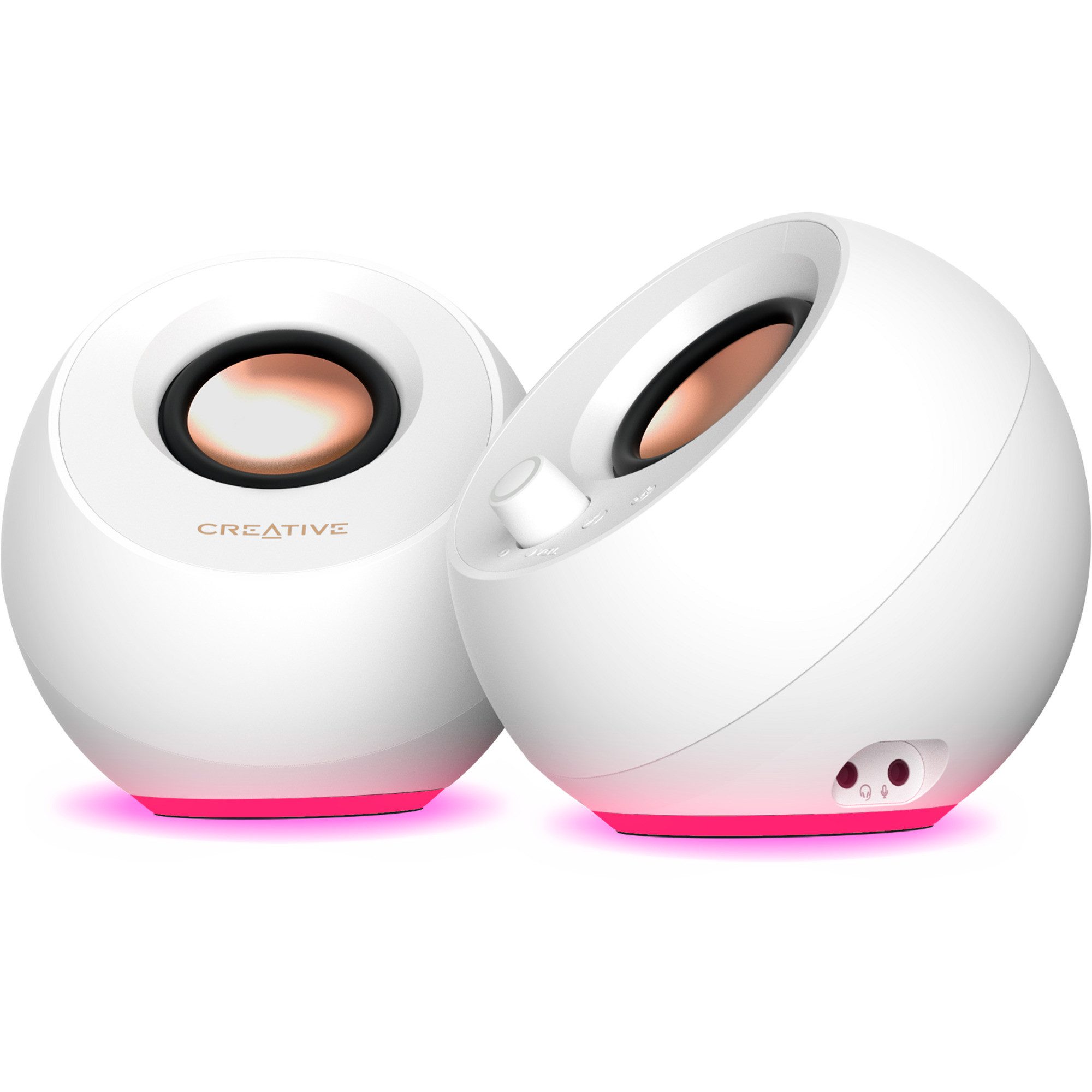 Creative Labs Creative Pebble Pro, PC-Lautsprecher, (Klinke, Lautsprecher