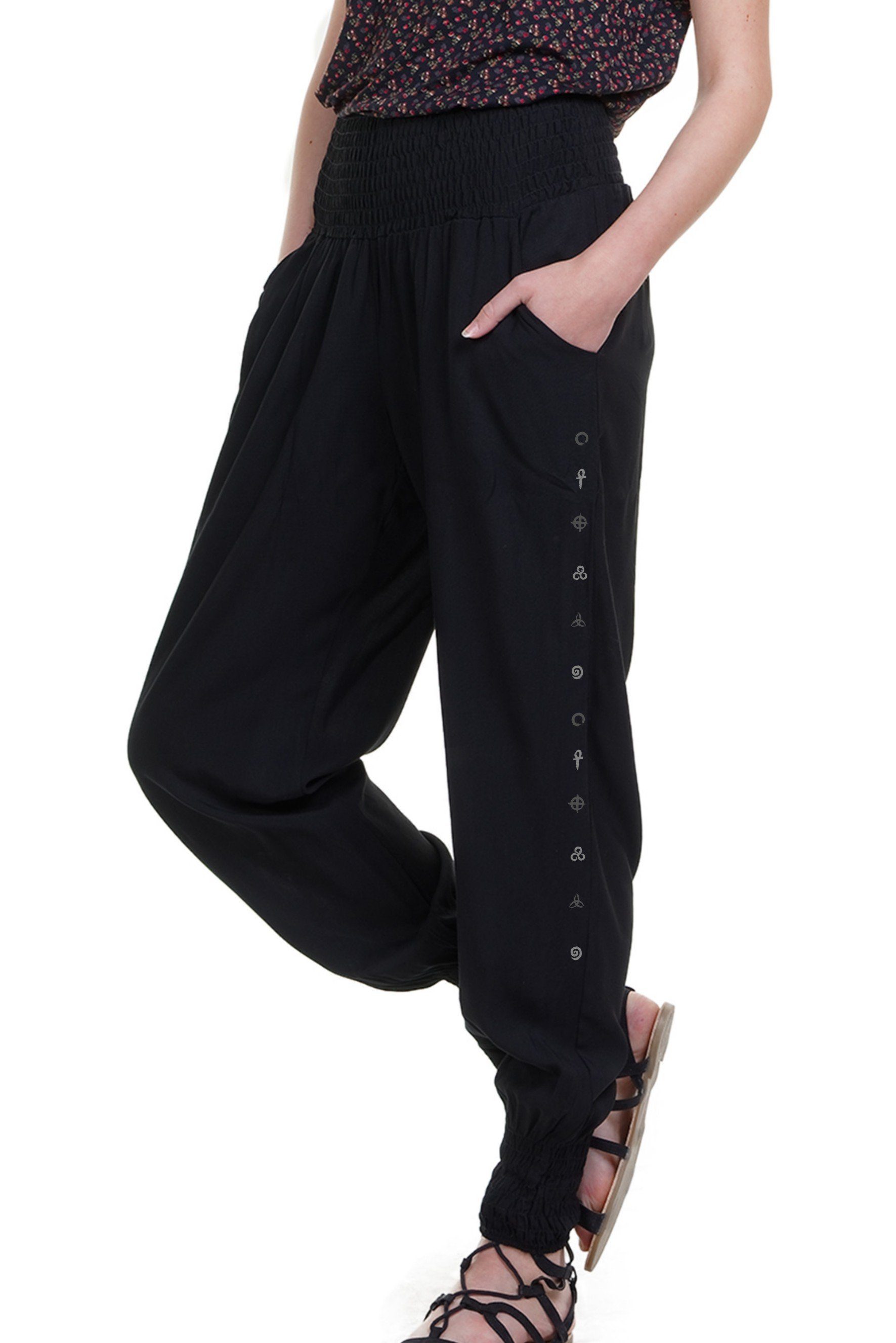 3Elfen Haremshose leichte Sommerhose Haremshose aus günstig online kaufen