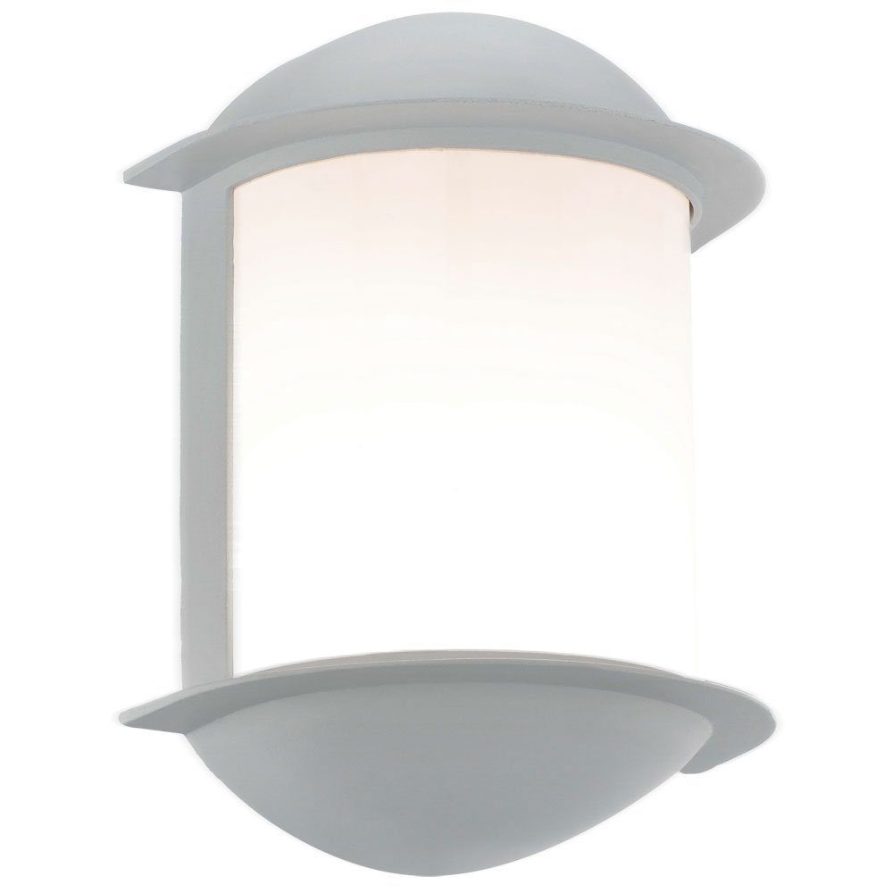 EGLO LED Außen-Wandleuchte, Leuchtmittel inklusive, Warmweiß, Wandleuchte Aussen Wandlampe Garten Terrassenleuchte Außen, Aluguss