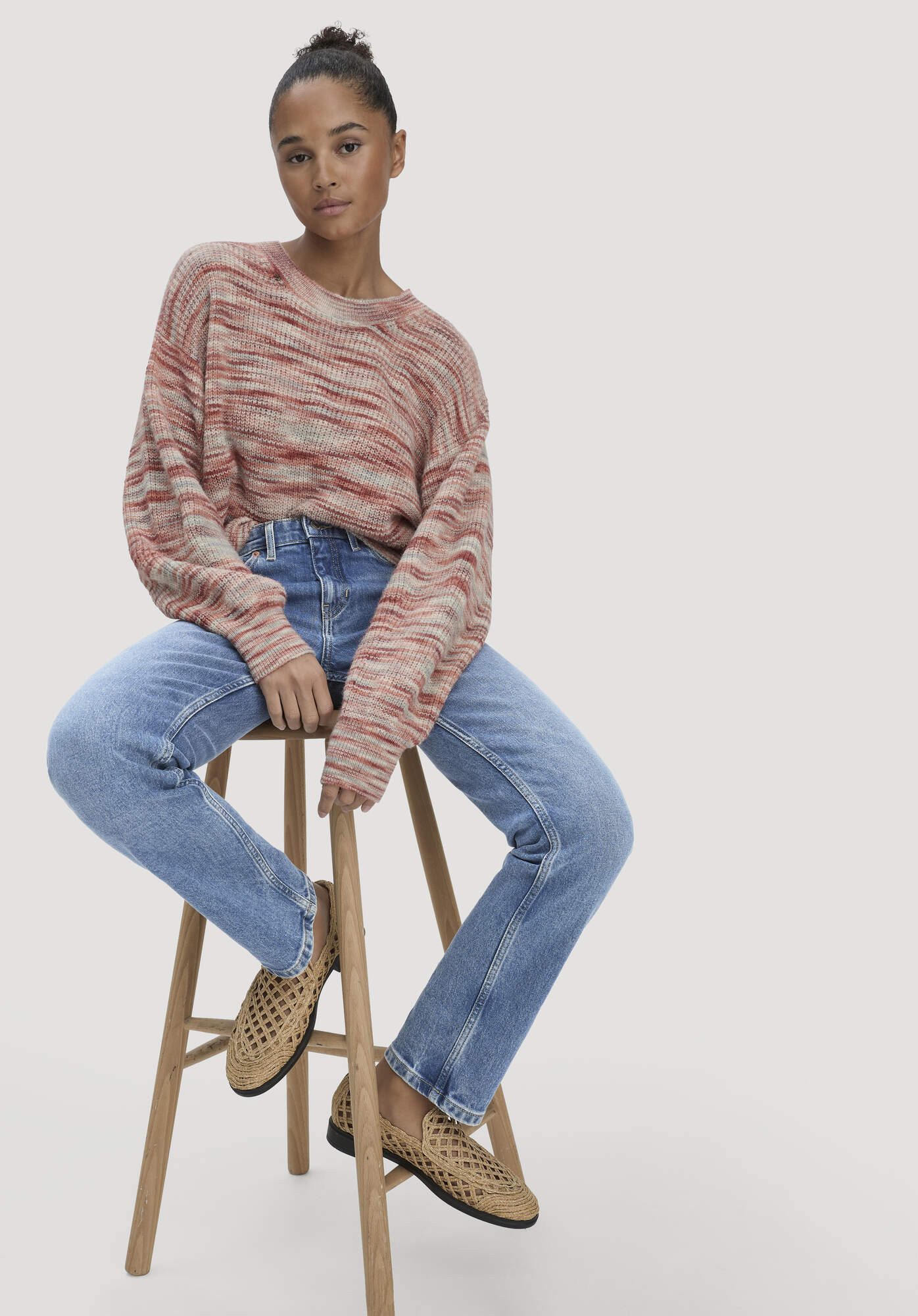 Hessnatur Bequeme Jeans MARIE Straight aus Bio-Denim (1-tlg) MARIE Straight aus Bio-Denim