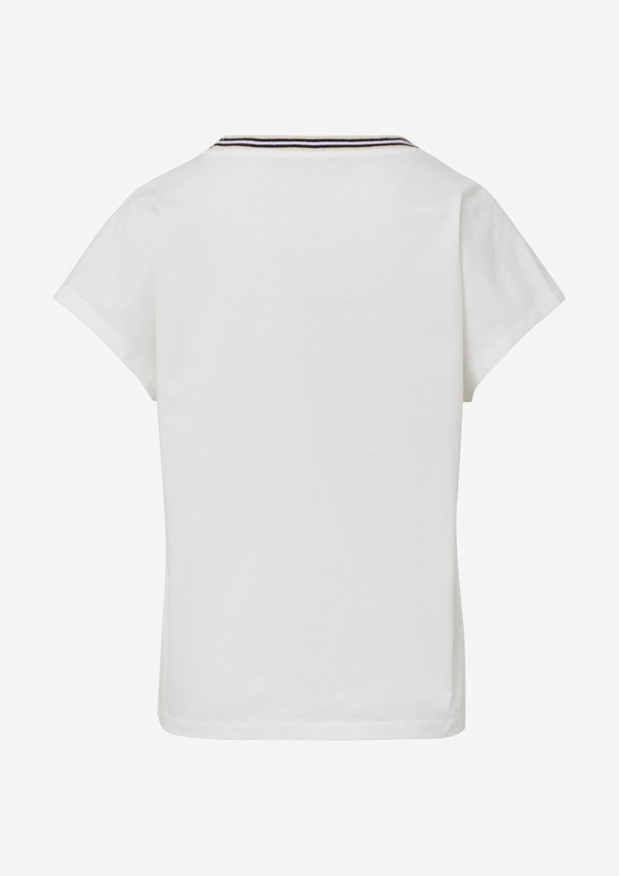 comma Kurzarmshirt T-Shirt (1-tlg) günstig online kaufen