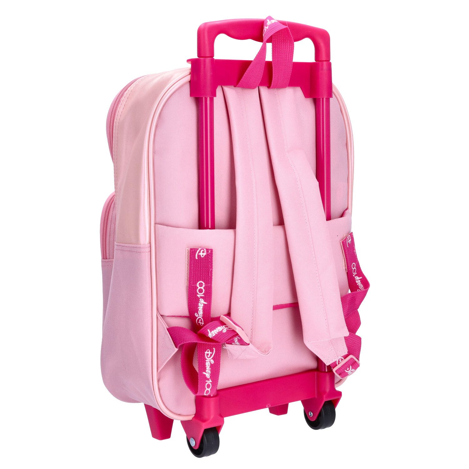Antonio Koffer Antonio Kinder Rucksacktrolley Minnie Mouse Disney Rosa, 2 Rollen Rollen