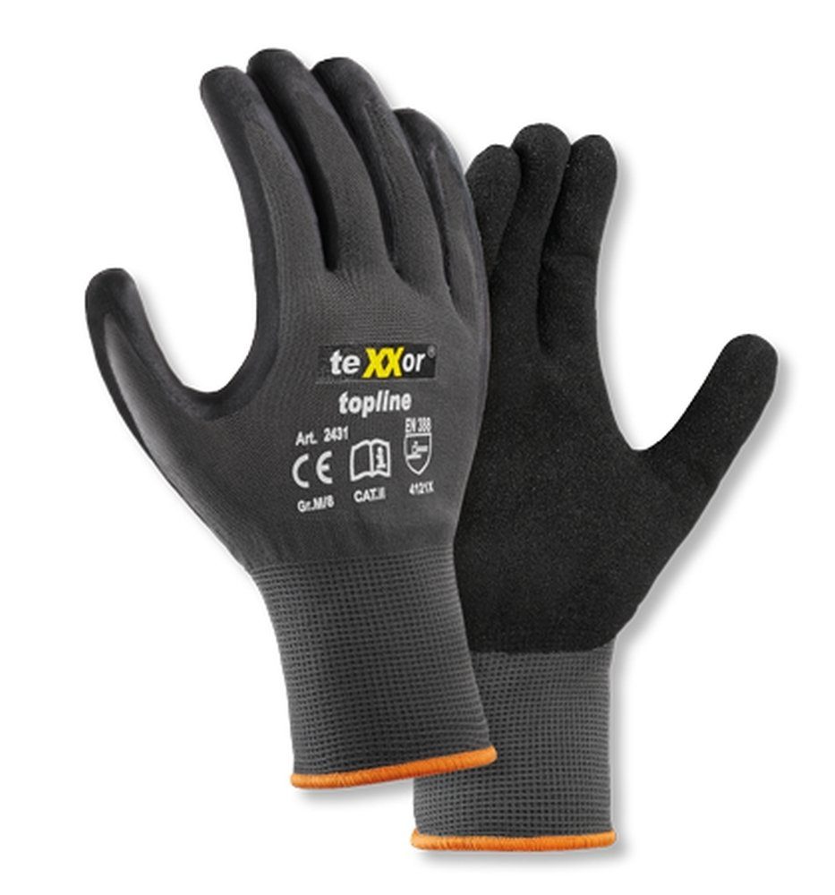 Paar teXXor 12 Montage-Handschuhe topline