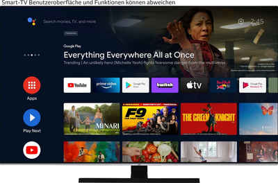 JVC LT-65VAQ7255 QLED-Fernseher (164 cm/65 Zoll, 4K Ultra HD, Android TV, Smart-TV)
