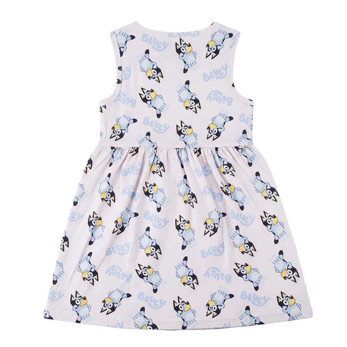 Bluey Sommerkleid Kleid Kinder Baumwollkleid Freizeitkleid Mädchen (Packung)