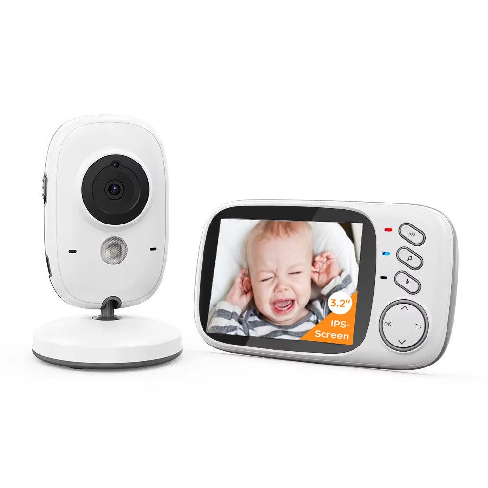 Babyphone Babyfon mit 3.2'' Video Baby Monitor Babyphone mit Kamera und Audio