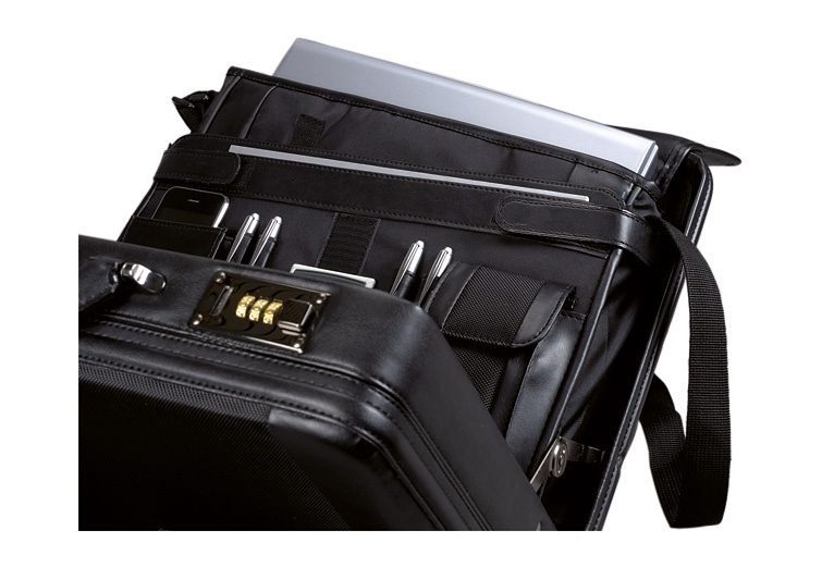 Alassio® Aktenkoffer mit herausnehmbarer Laptoptasche Attachékoffer, Modica