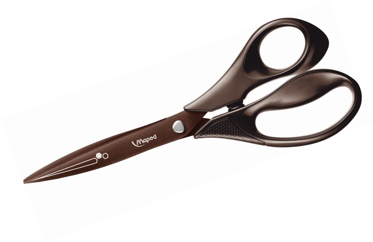 MAPED Papierscheren Schere Expert Titanium 21cm auf Blisterkarte