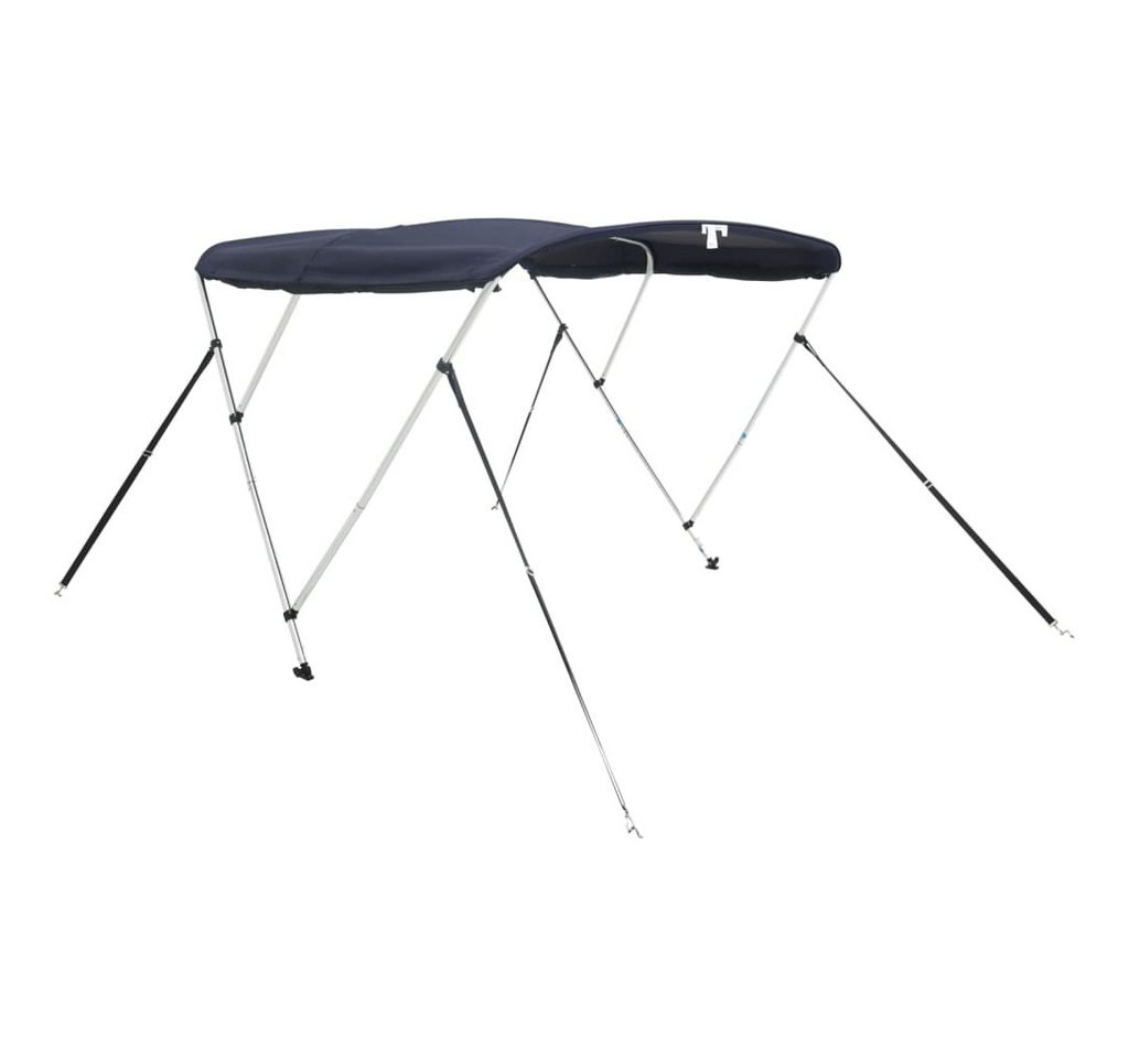 Thumbnail - vidaXL Bodenschutzplane 3-Bow Bimini-Top mit Mesh-Seitenteilen 183x(154-167)x137 cm (1-St)