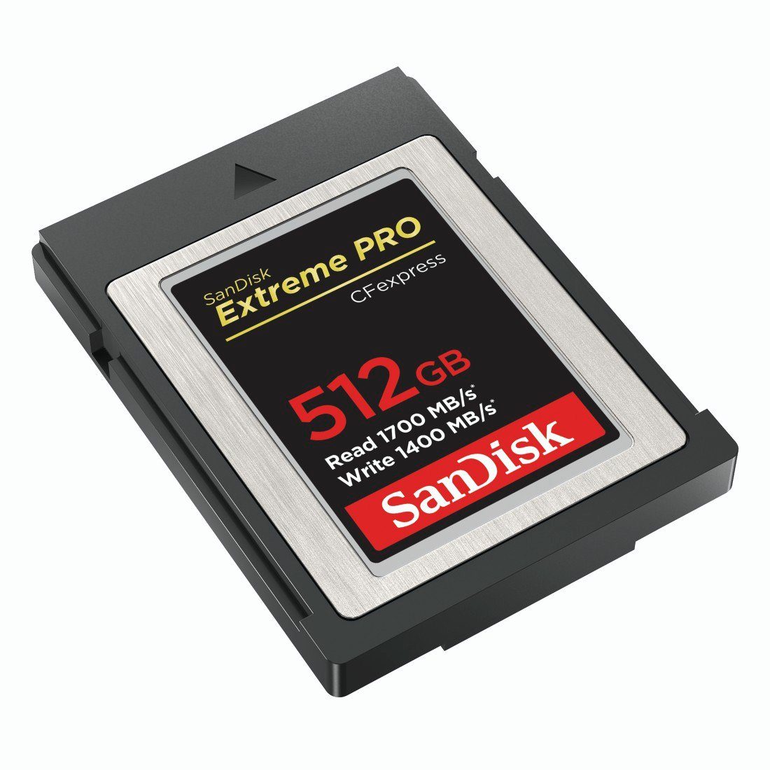 Sandisk CF Extreme PRO CFexpress, Typ B Speicherkarte (512 GB, 1700 MB/s Lesegeschwindigkeit)
