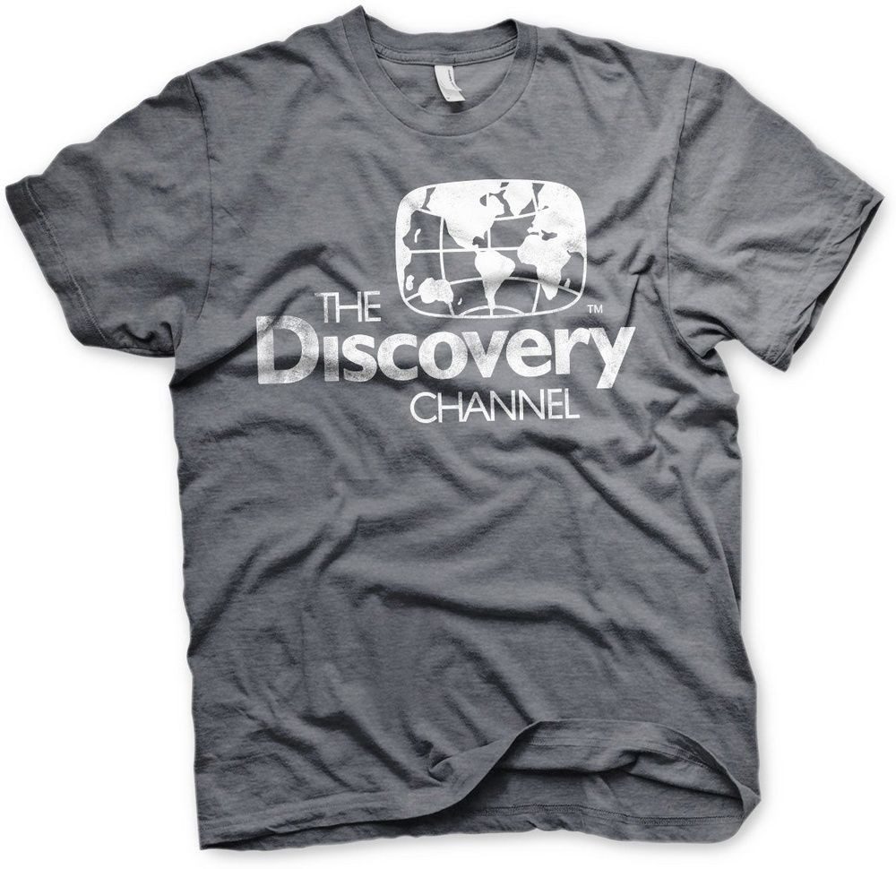 Discovery T-Shirt Distressed Logo T-Shirt