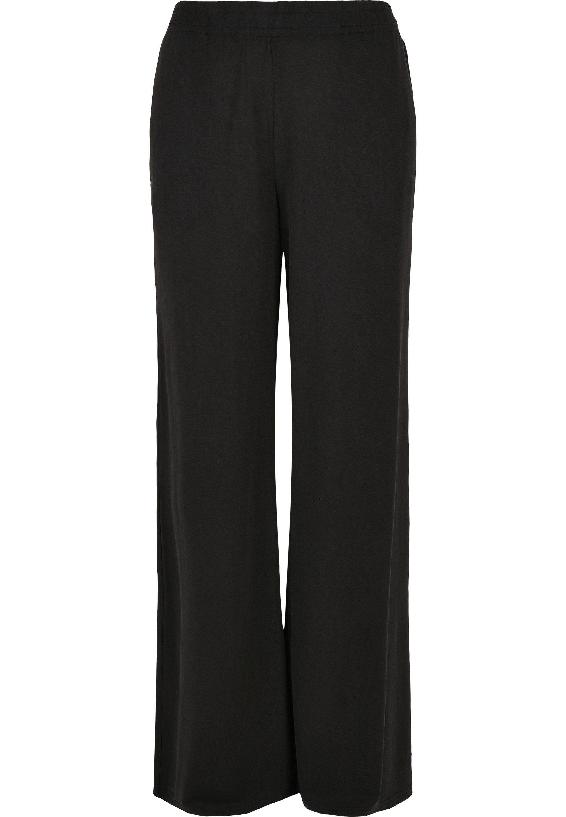 Stoffhose Urban Classics Damen Ladies Modal Wide Leg Pants