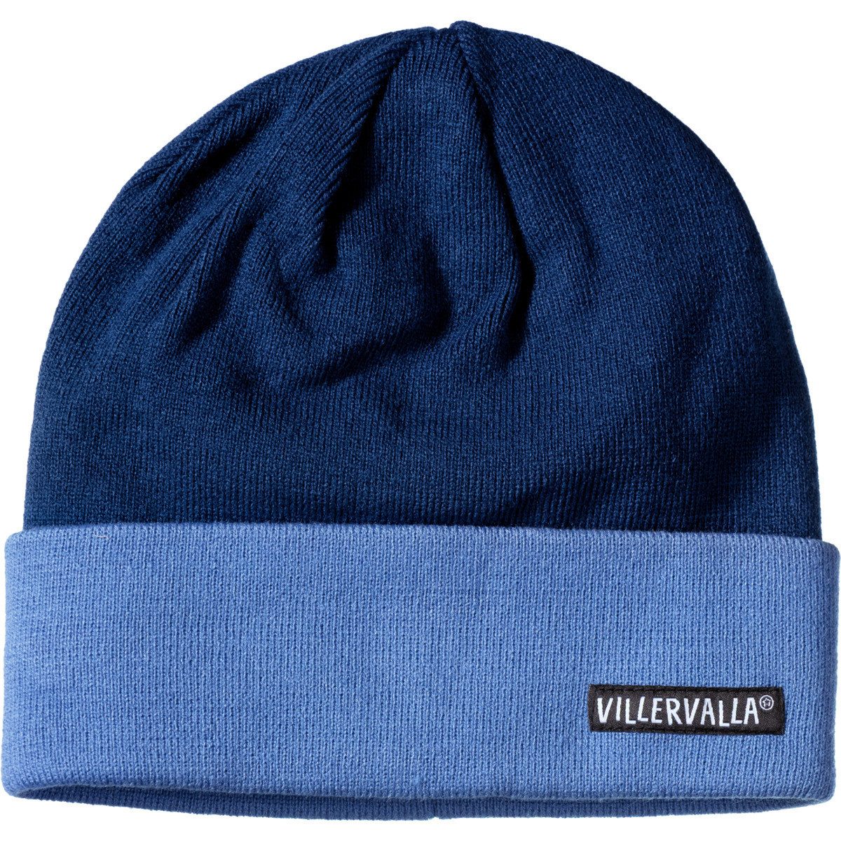 Villervalla Strickmütze Basic Unisex Kinder Strickmütze, Wintermütze, Beanie, Strickbeanie, Unisexmütze