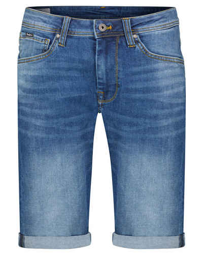 Pepe Jeans 5-Pocket-Jeans Herren Jeansshorts STRAIGHT SHORT Regular Fit (1-tlg)
