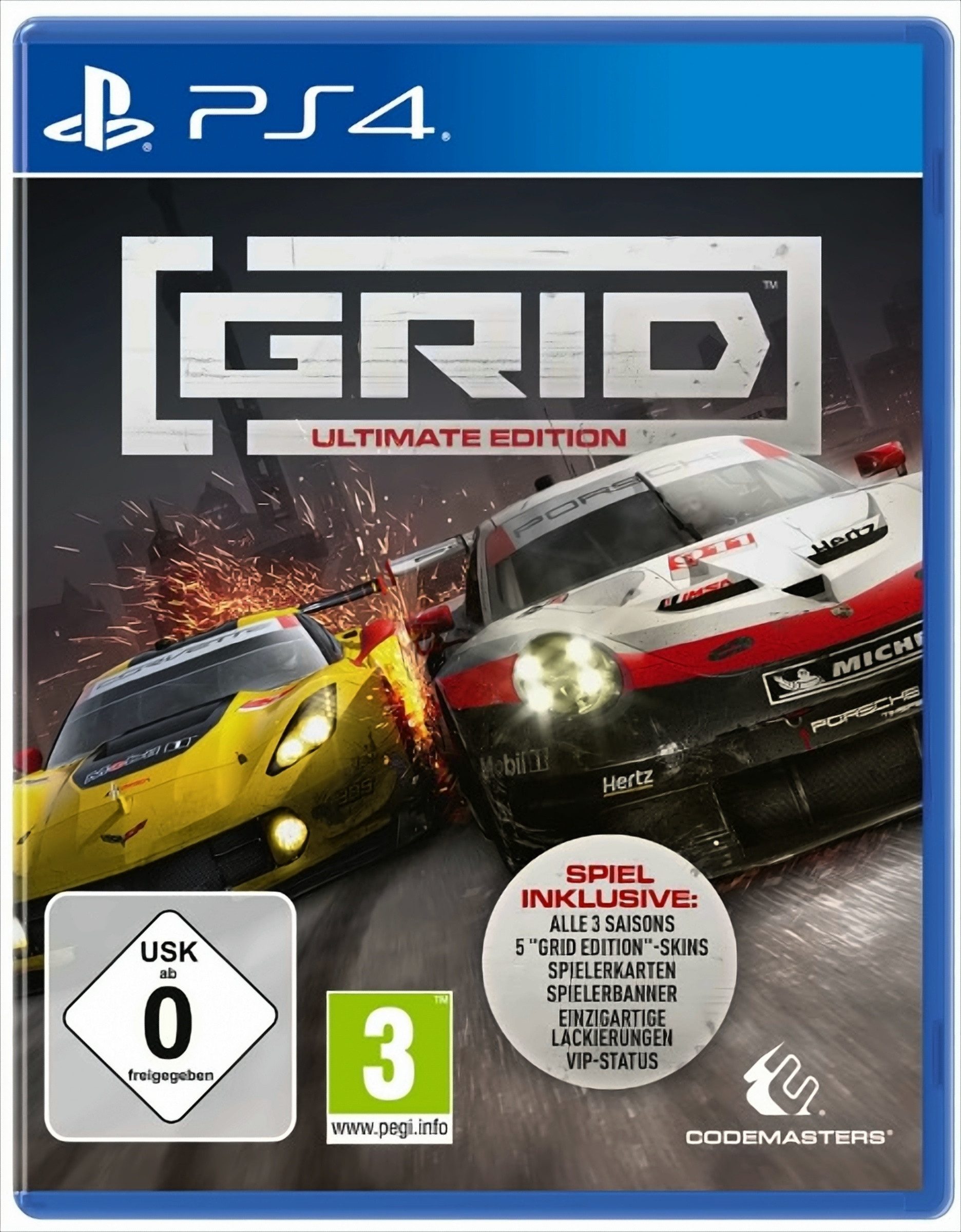 GRID ULTIMATE EDITION Playstation 4