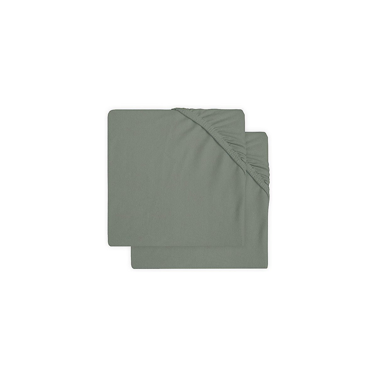 Bettlaken »Spannbettlaken Jersey, 60 x 120 cm, Ash green 2er«, Jollein  online kaufen | OTTO