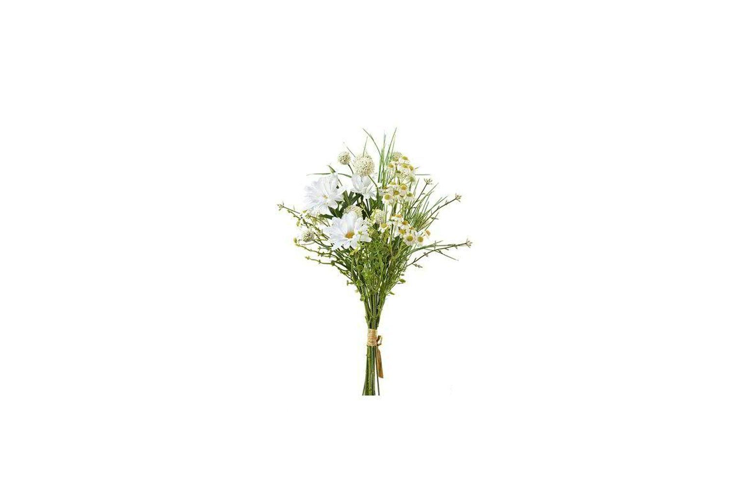 Kunstblumenstrauß Allium, Dahlie, Gänseblümchen - Strauß, ca. 41 cm, Friedrich Klocke GmbH, Höhe 41 cm