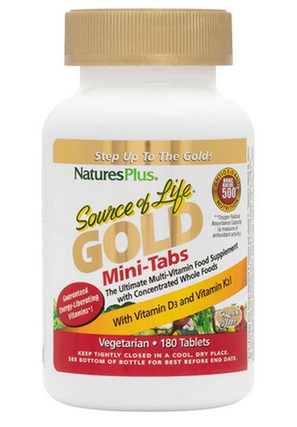 Natures Plus Natures Plus Source of Life Gold 180 Minitabletten Tabletten