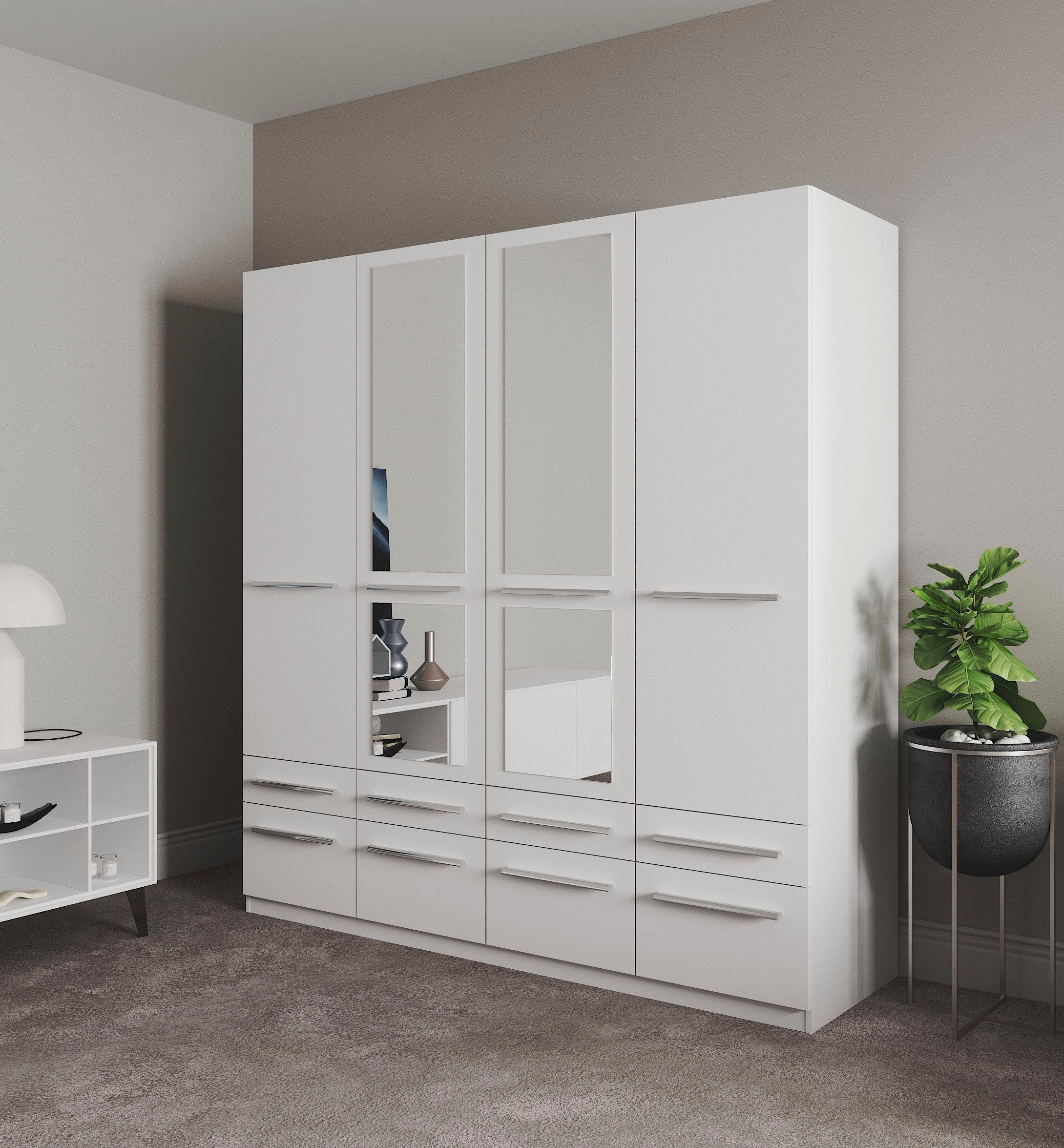 priess Kleiderschrank "Schrank Garderobe Wäscheschrank Barcelona in 5 Breit günstig online kaufen