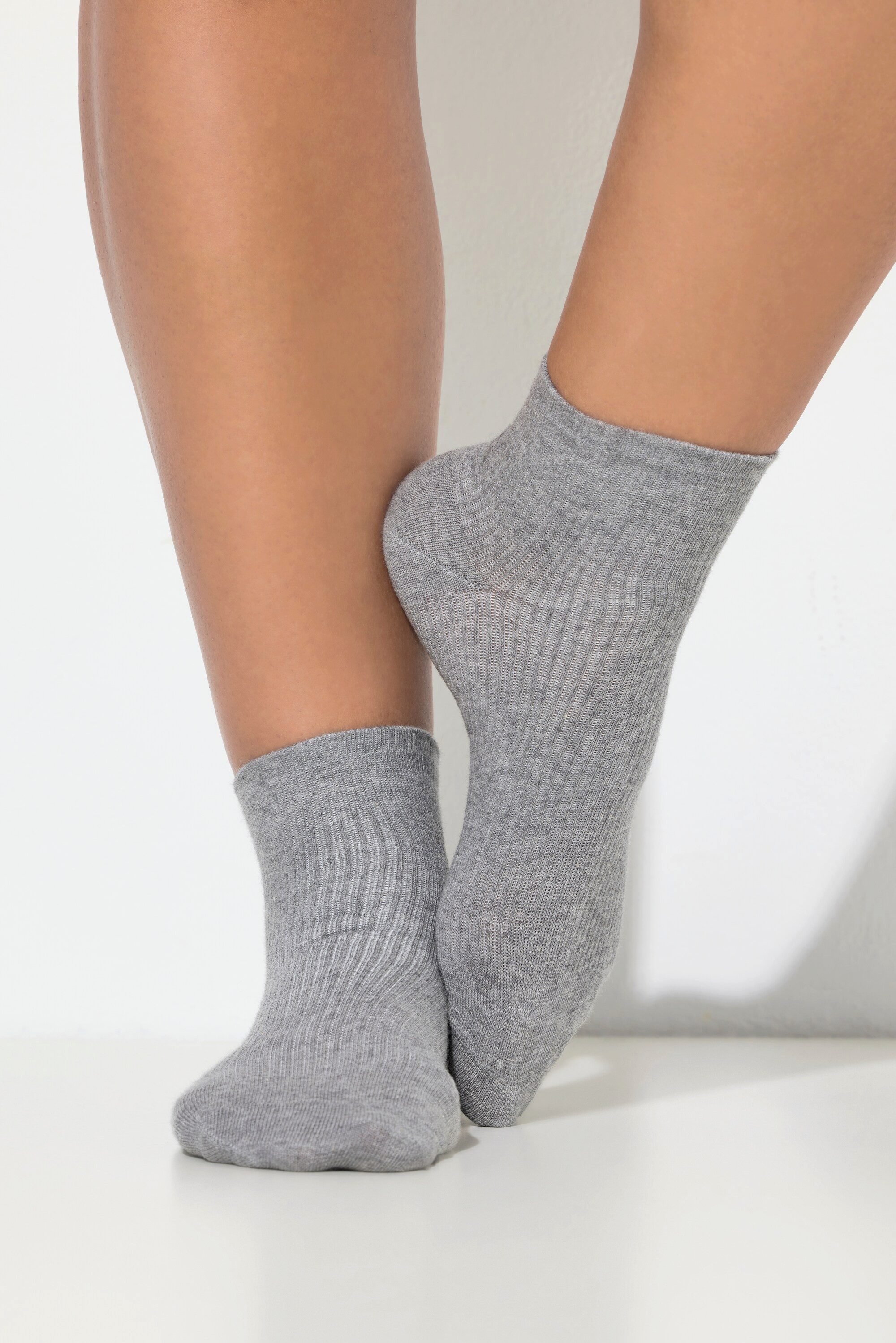 Ulla Popken Kuschelsocken Kompressions-Socken Kurzschaft starke Stützklasse