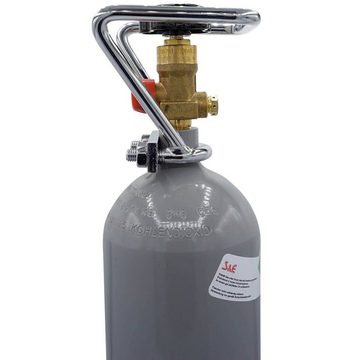 CAGO Wassersprudler Flasche, 2 kg CO2 Gasflasche Kohlensäure Aquaristik (34,98 € / 1 Kilogramm)