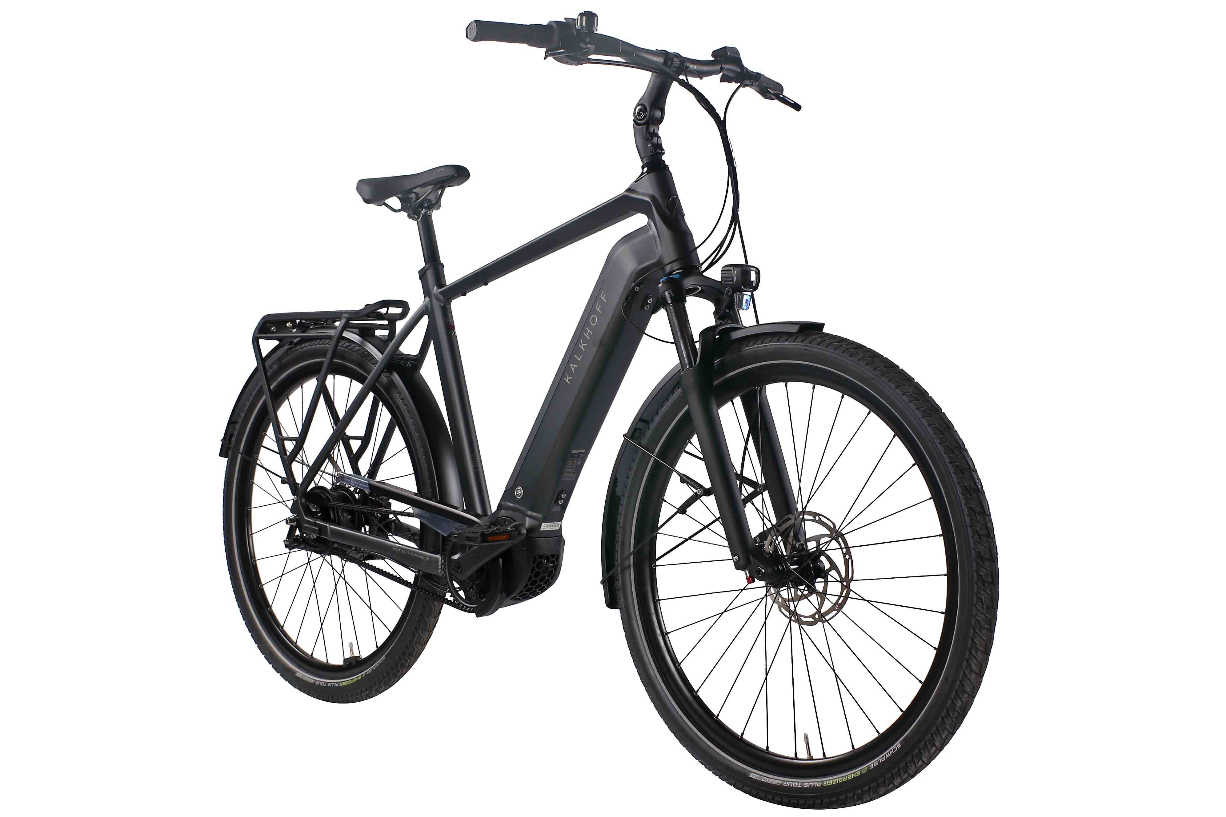 Kalkhoff E-Bike Kalkhoff Image 5 Season 625 Wh Herren schwarz 2026, Enviolo Trekking, Enviolo, Bosch Performance Line CX smart System, 625 Wh