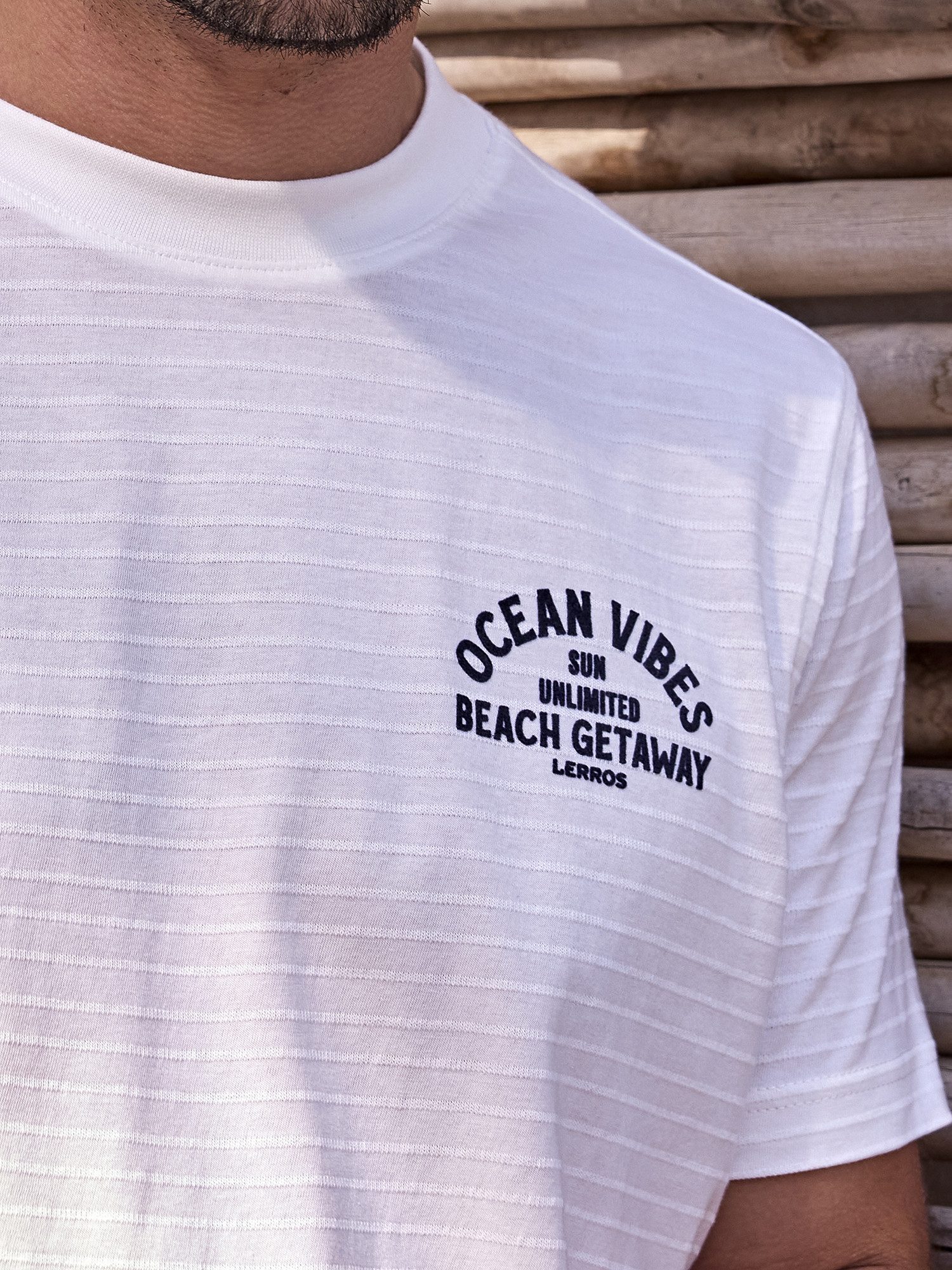 LERROS T-Shirt LERROS Gestreiftes T-Shirt mit günstig online kaufen