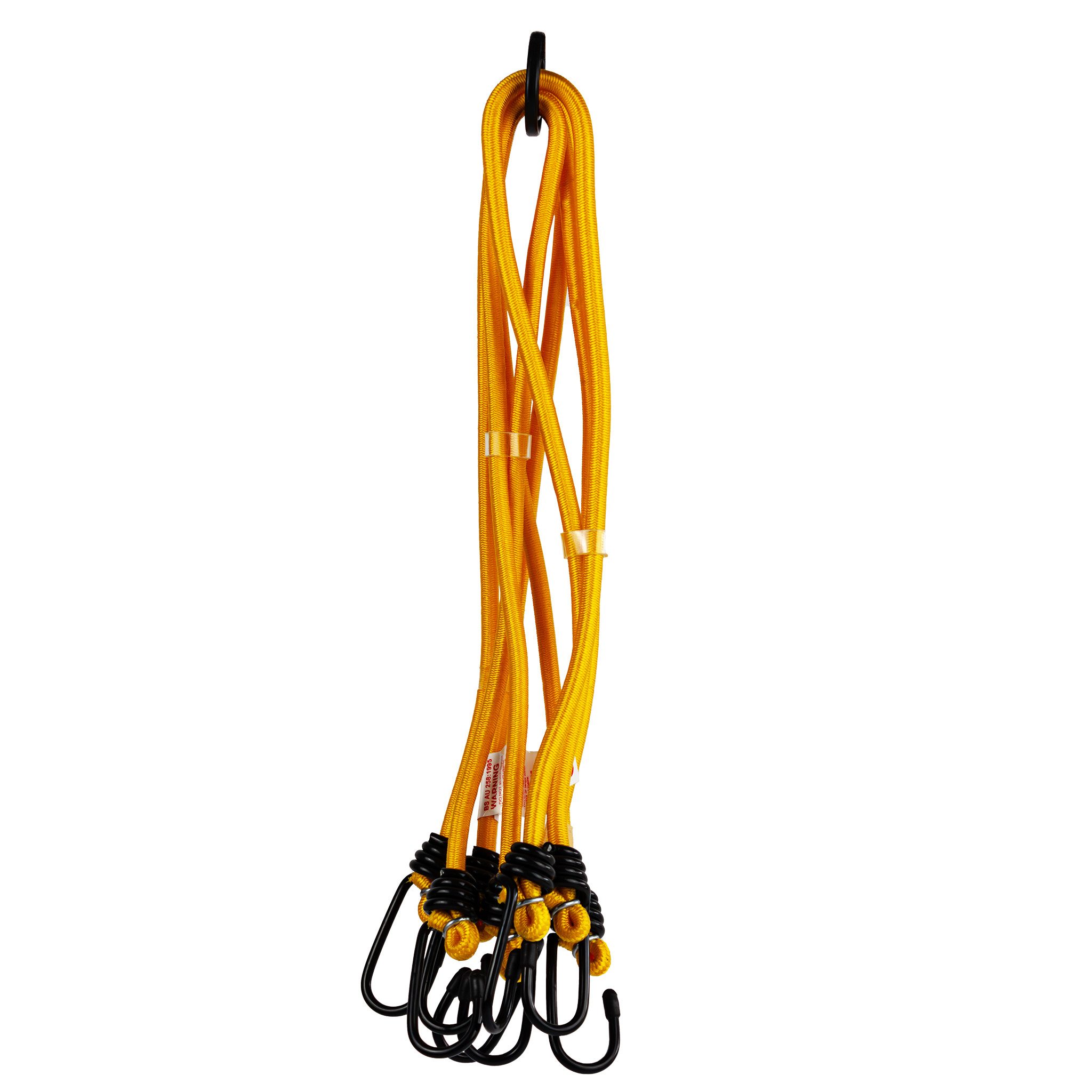 JUMBO Stillads Spanngurt Spanngummi Gepäck-Spinne 80 cm 20 kg 8 Haken Befestigung