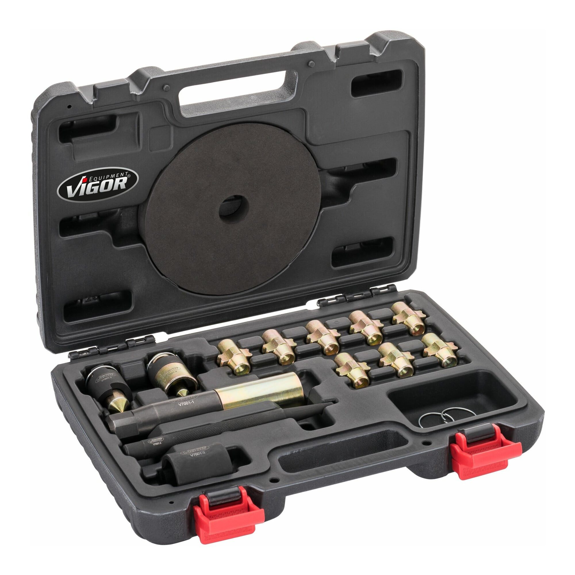 VIGOR Werkzeugset VIGOR Universal Felgenschloss-Demontage Satz, V7001, 13-teilig