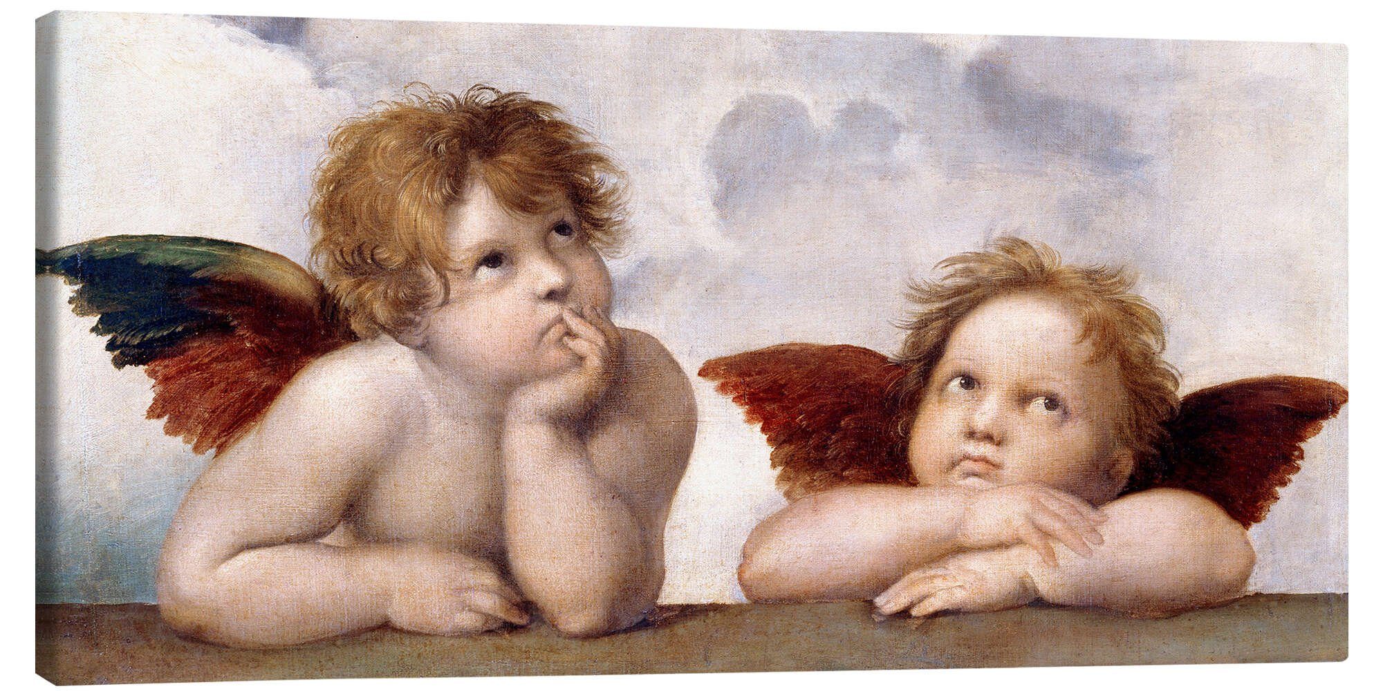 Posterlounge Wandbild Kleine Engel (Detail), Raffael, günstig online kaufen