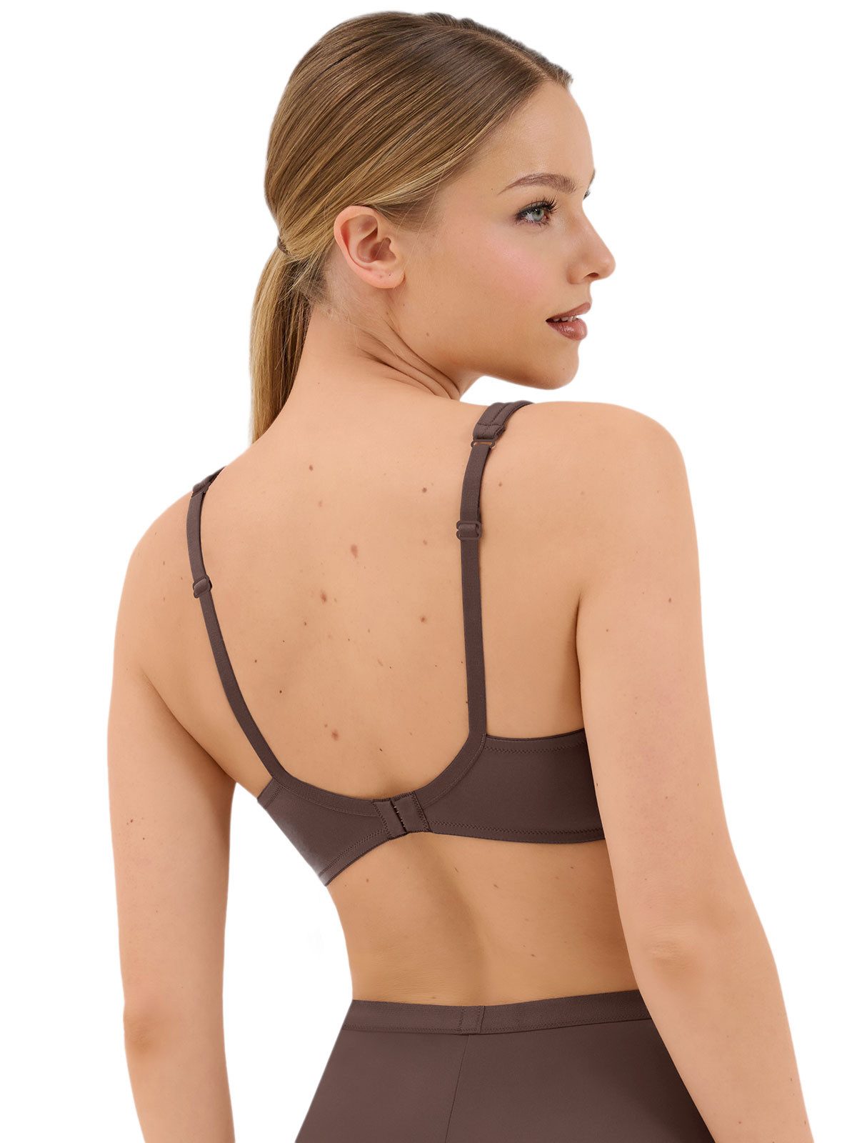 Lisca Schalen-BH Schalen BH ohne Bügel Maya (Stück, 1-tlg) nahtlose Schaumstoffschalen, leicht gepolsterte, verstellbare Träger