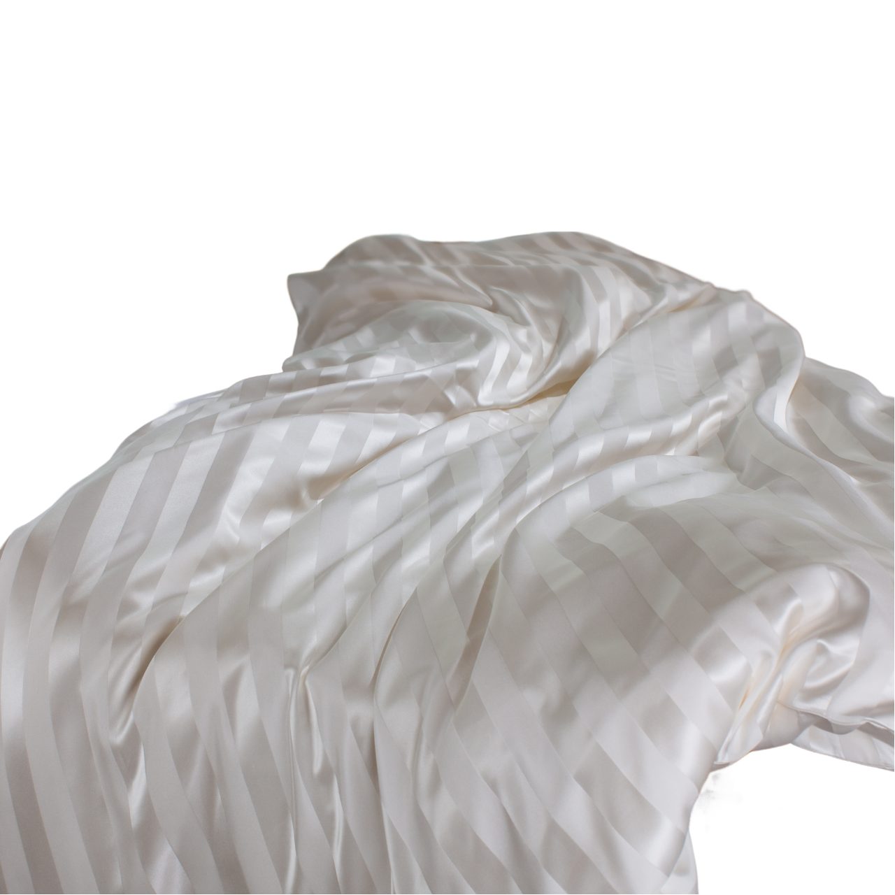 orignee Bettbezug Seidenbettwäsche, Seide Bettbezug aus Seide, White Stripe günstig online kaufen