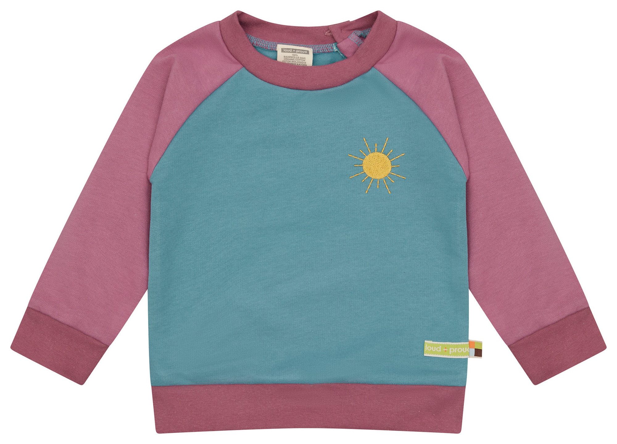 loud + proud Sweatshirt Colorblock günstig online kaufen