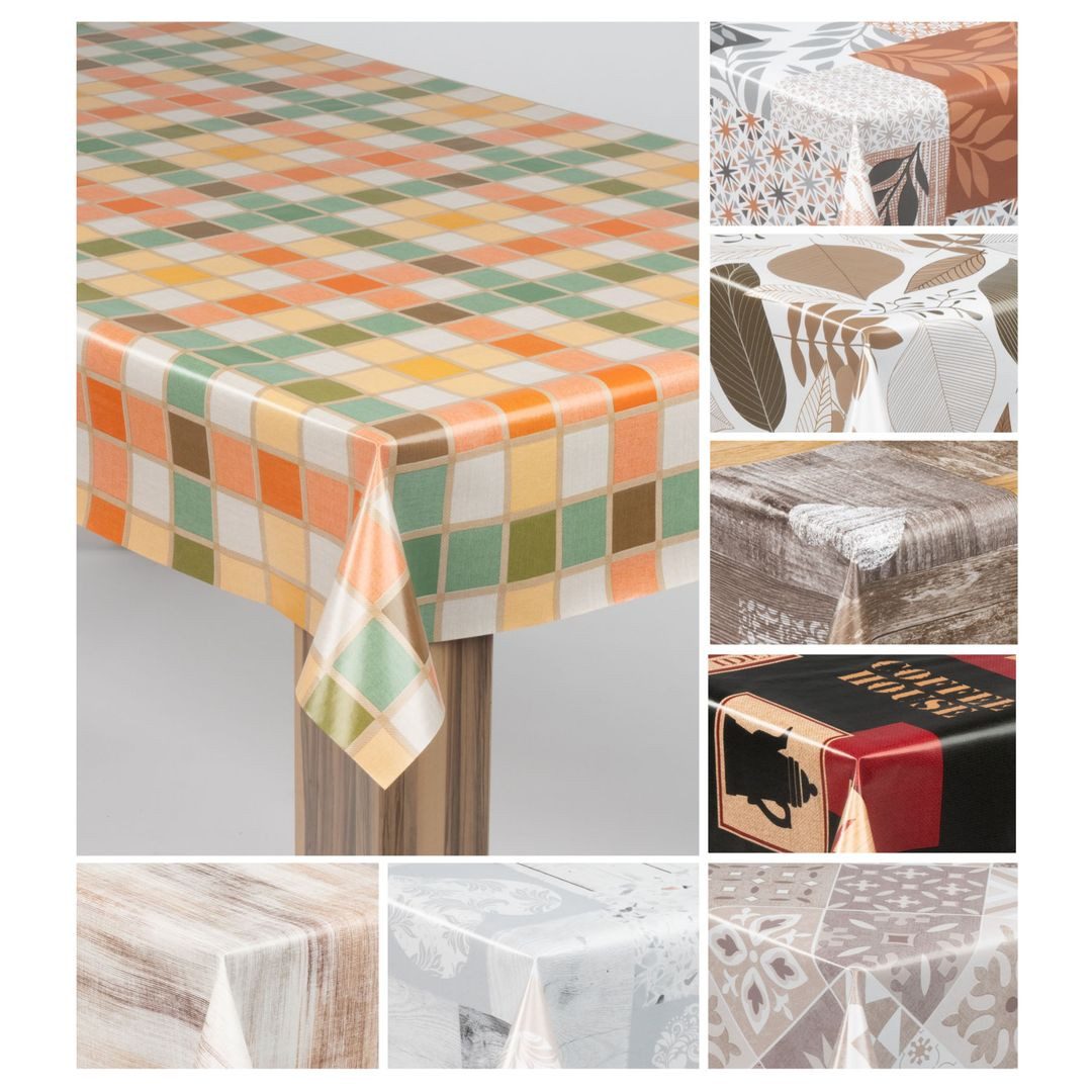 laro Tischdecke laro Wachstuch-Tischdecke Wachstischdecke Gartentischdecke günstig online kaufen