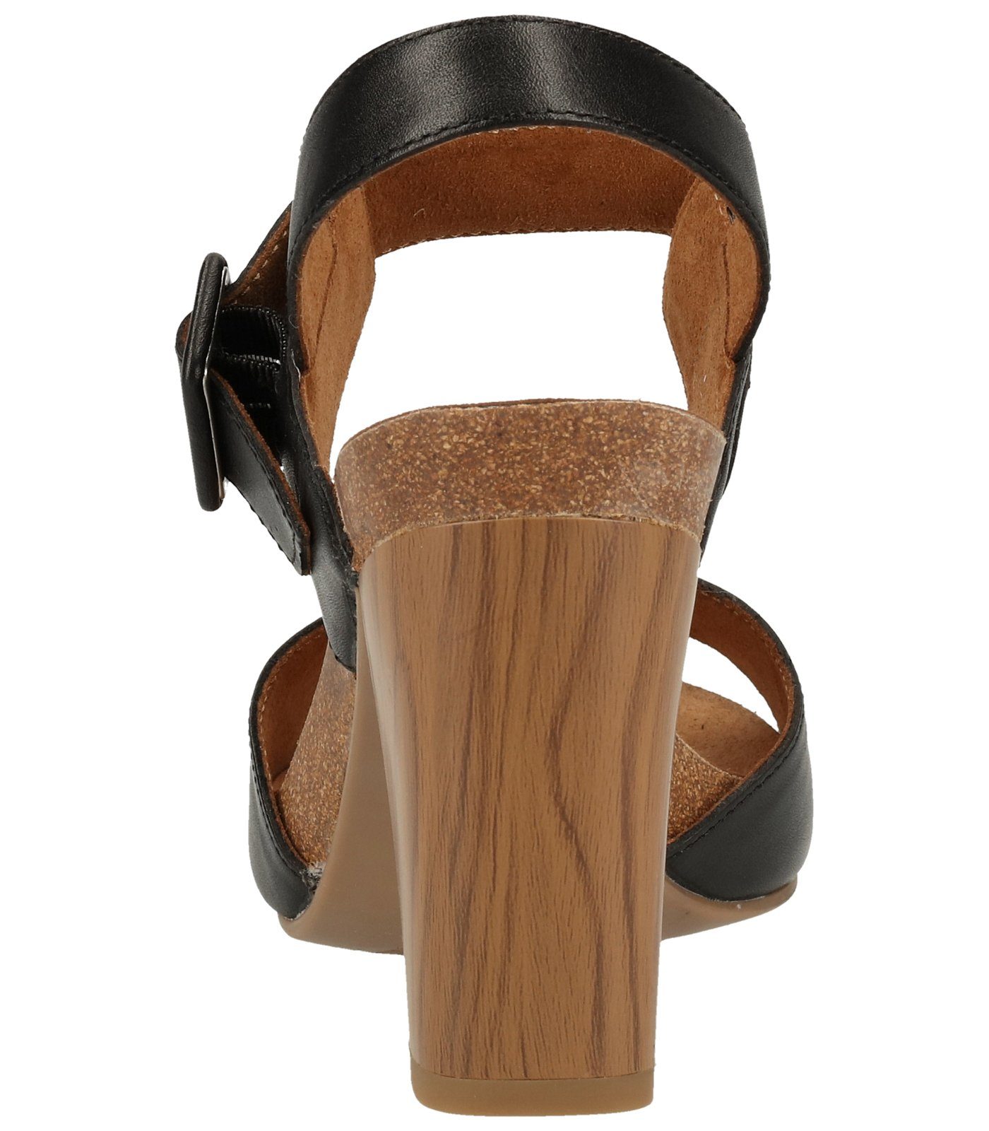 Leder High-Heel-Sandalette Caprice Sandalen