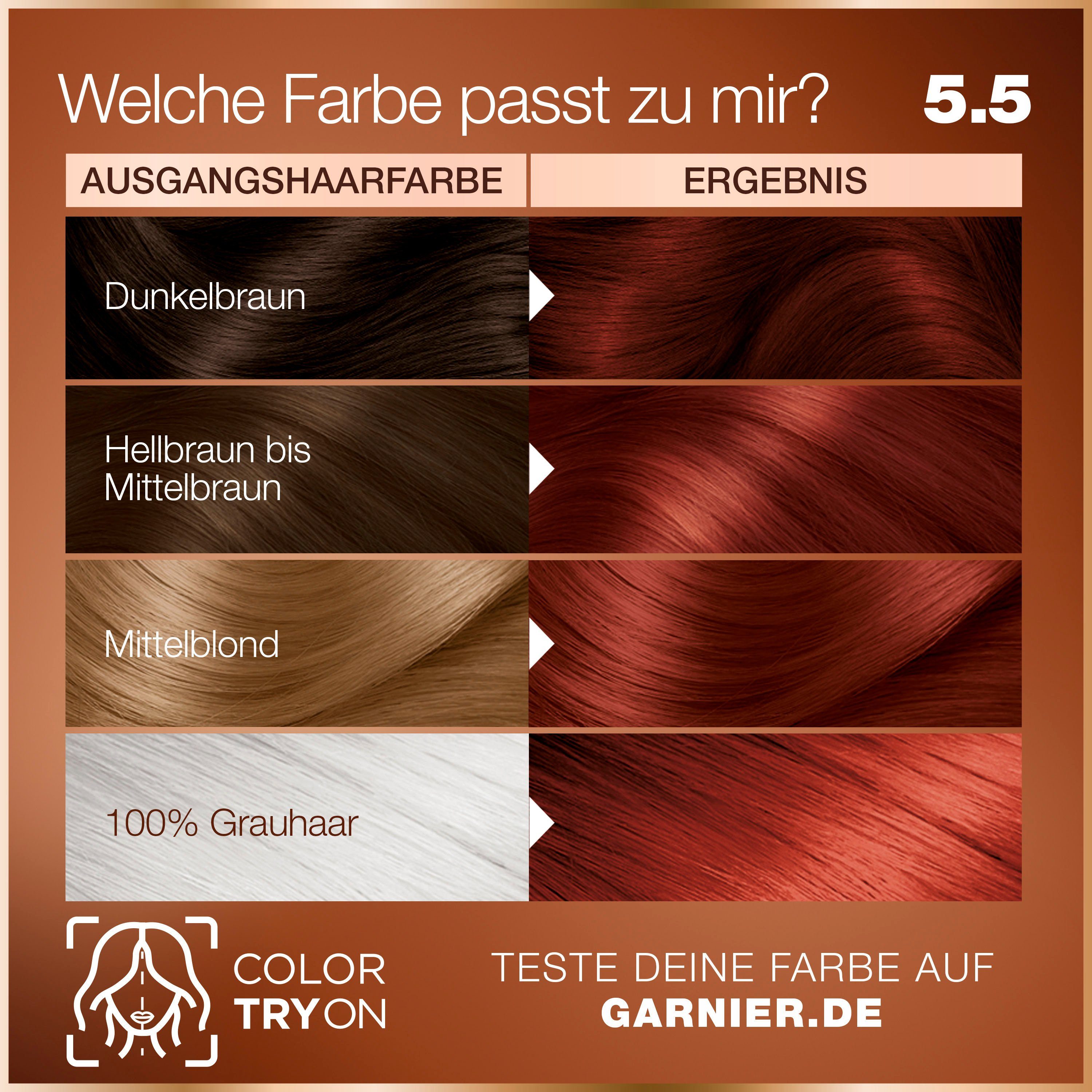 GARNIER Haarfarbe GARNIER GOOD, Set, langanhaltendes, natürlich aussehendes Farbergebnis
