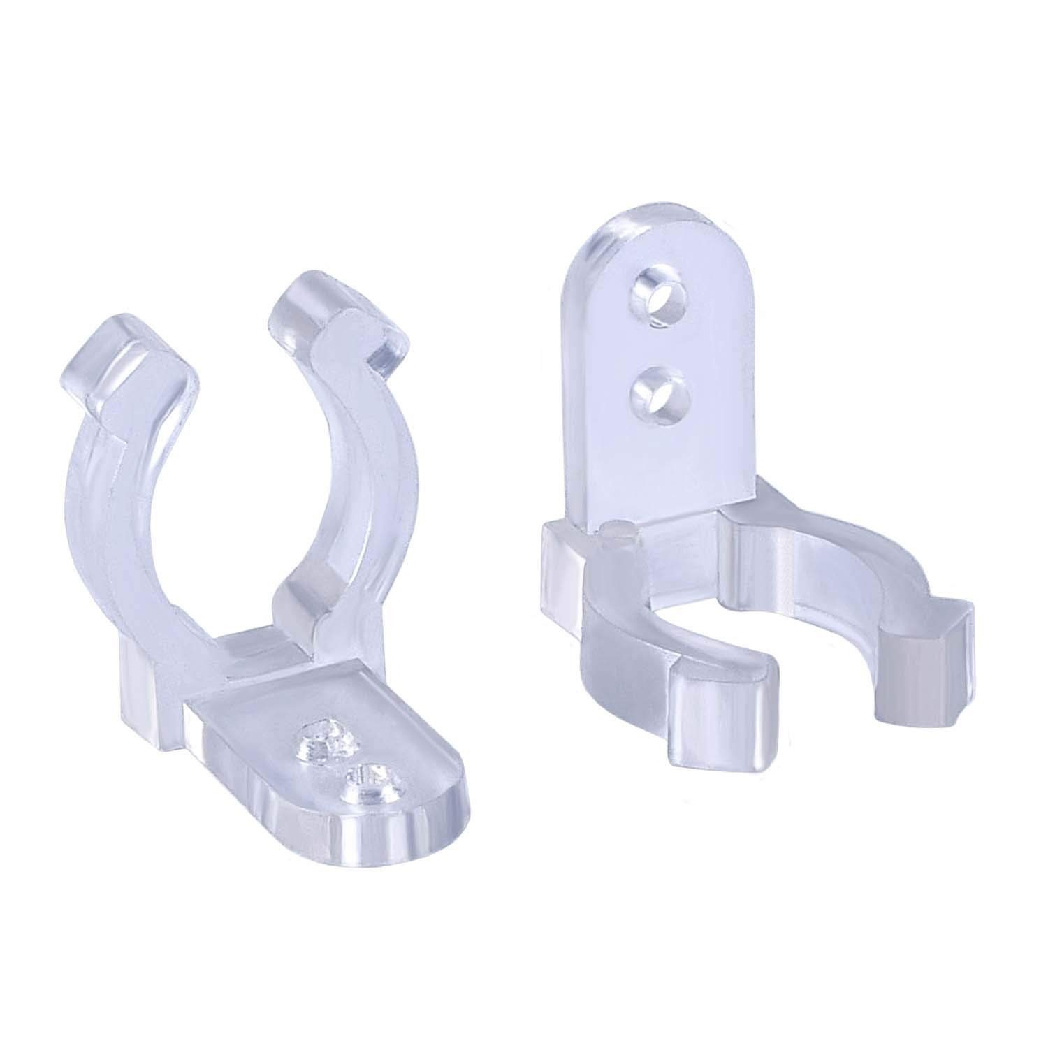 WEBBOMB LED-Lichterschlauch 40x/100x Befestigungsclips für LED Lichtschlauch Halterung Halteclips