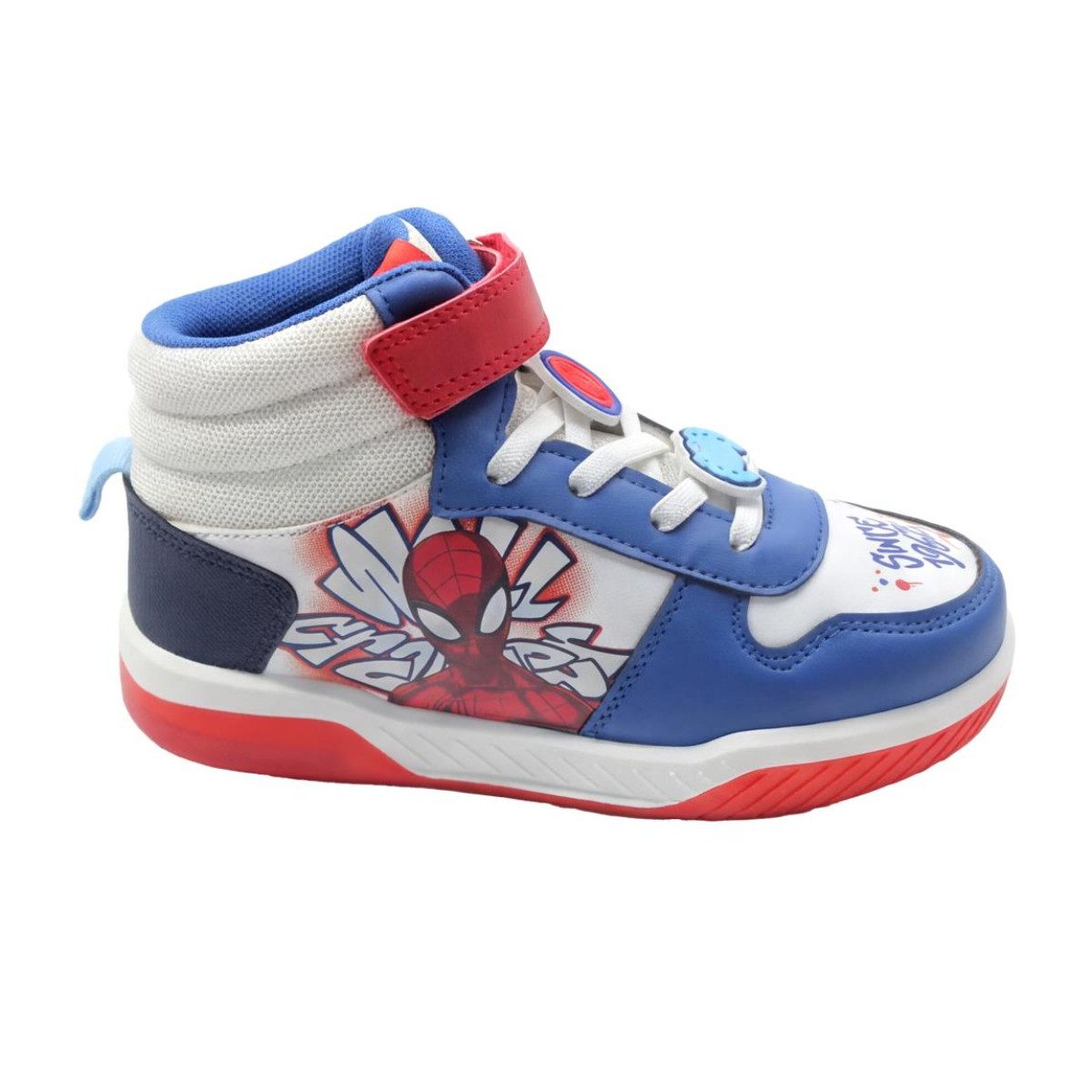 MARVEL Spiderman Basketball Sneaker Licht Sportliche Schuhe Schule Freizeit Sneaker